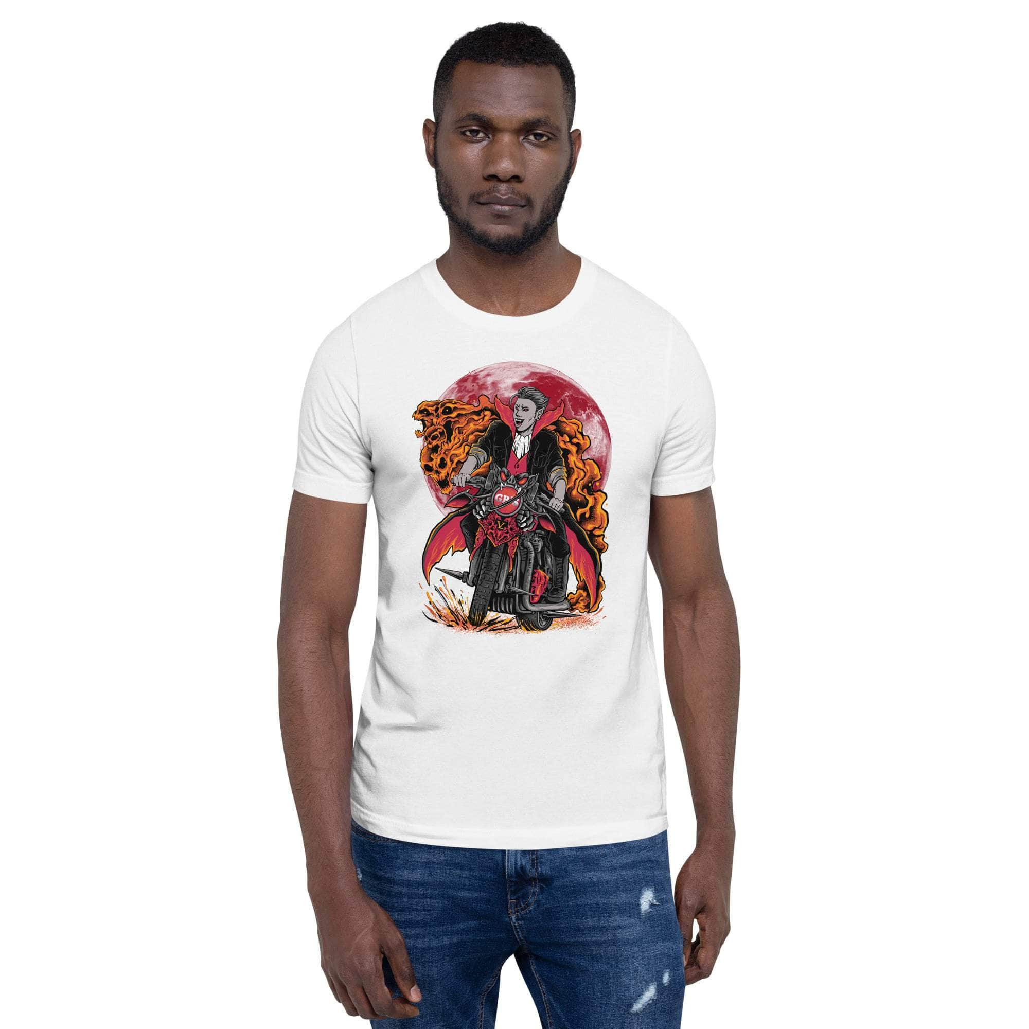 GBNY White / XS Vamp Life x GBNY Ghost Rider Tee - Men's 1266173_9526