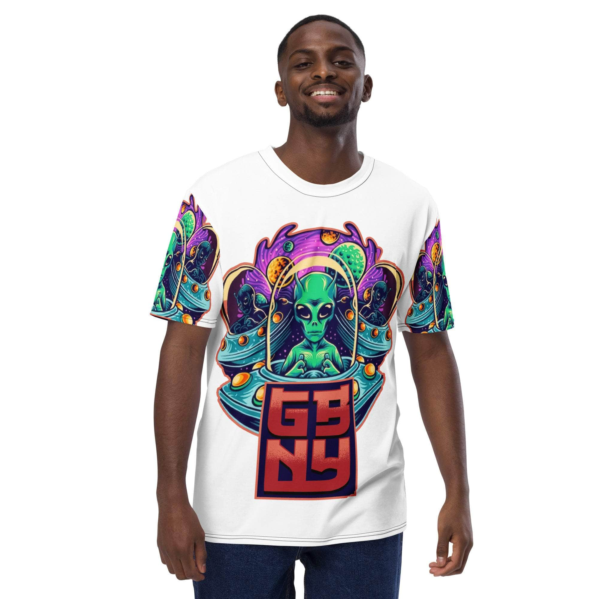 GBNY XS GBNY "Alien World" All-Over Print T-Shirt - Men's 7842549_8850