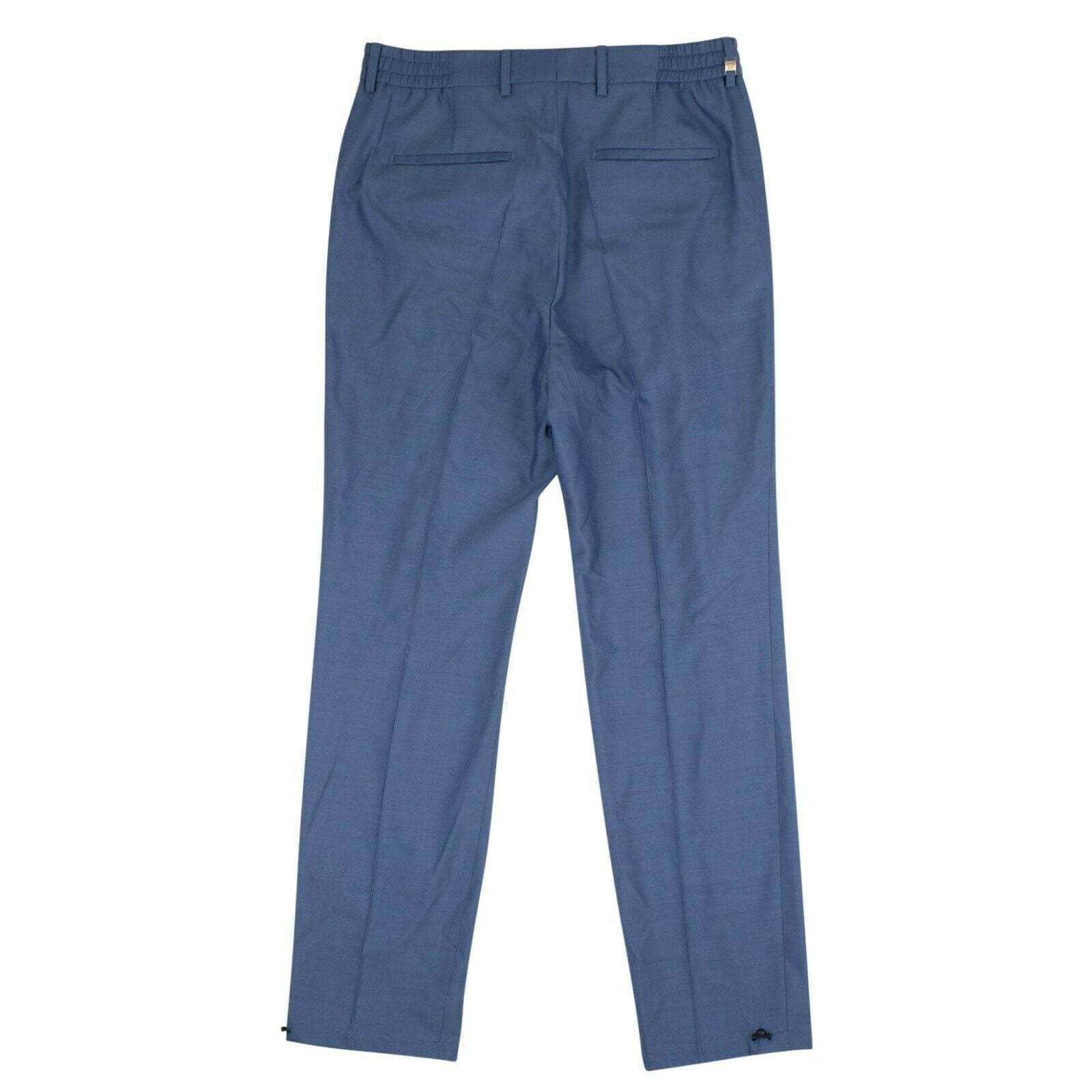 Givenchy 500-750, channelenable-all, chicmi, couponcollection, gender-mens, givenchy, main-clothing, mens-casual-pants, size-48-eu 48 EU Blue Pleated Pants 95-GVN-1002/48 95-GVN-1002/48