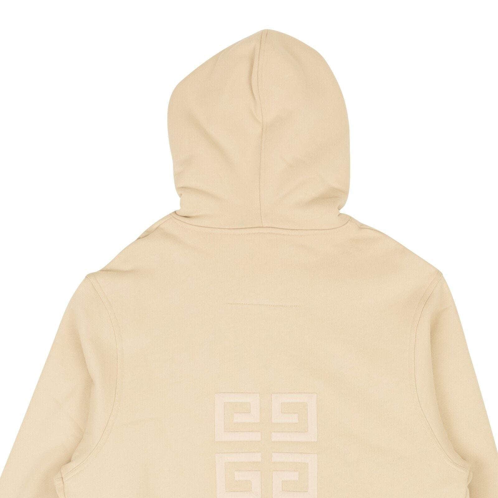 Givenchy 750-1000, channelenable-all, chicmi, couponcollection, gender-mens, givenchy, main-clothing, mens-shoes, size-l, size-m, size-s Beige 4G Embroidered Logo Hoodie