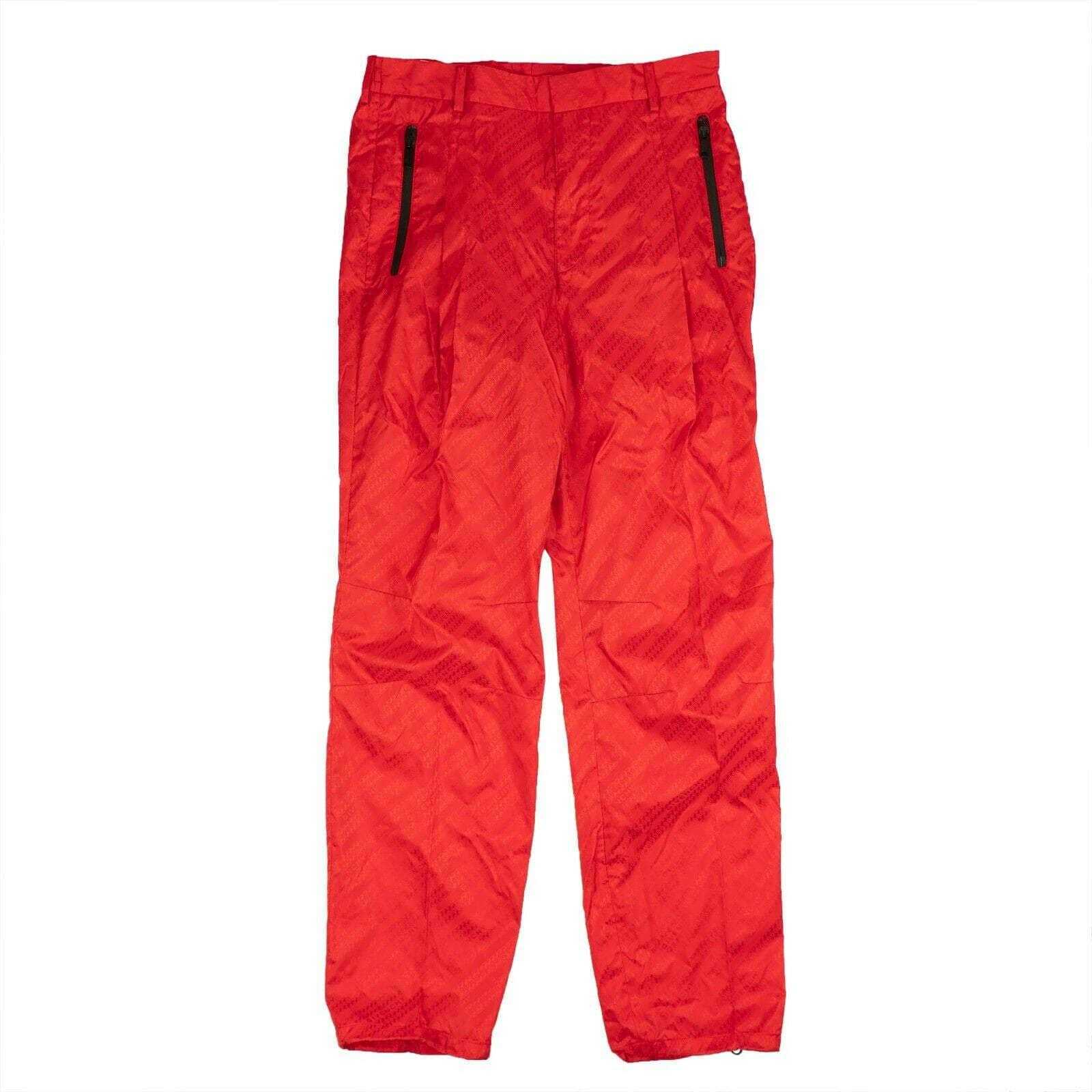 Givenchy 95-GVN-1016/46 NWT GIVENCHY Red Logo Trousers Size 46 $1000 95-GVN-1016/46