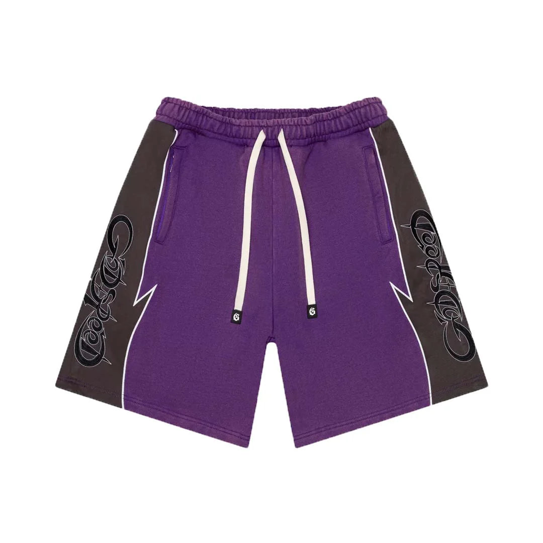 Godspeed 'Halftime' Purple & Graphite Shorts