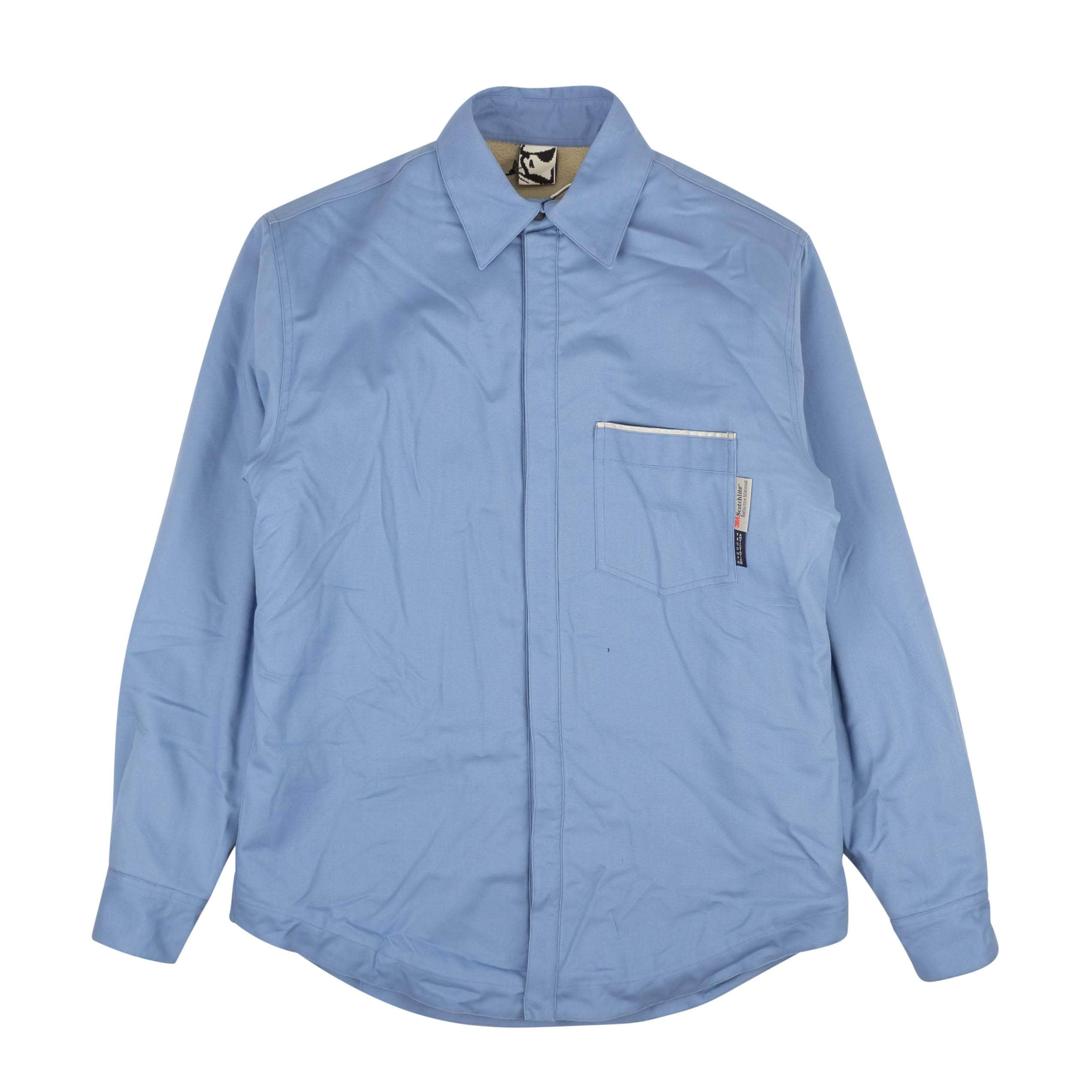 GR10K 250-500, channelenable-all, chicmi, couponcollection, gender-mens, gr10k, main-clothing, mens-shoes, size-s S Sky Blue Antistatic Polartea Overshirt 95-GRK-1001/S 95-GRK-1001/S