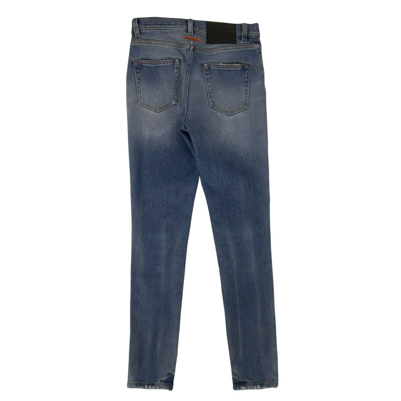 Heron Preston 250-500, couponcollection, gender-womens, heron-preston, main-clothing, size-26, womens-jeans 26 / 82NGG-HP-1244/26 Rinsed Skinny Jeans - Blue 82NGG-HP-1244/26 82NGG-HP-1244/26
