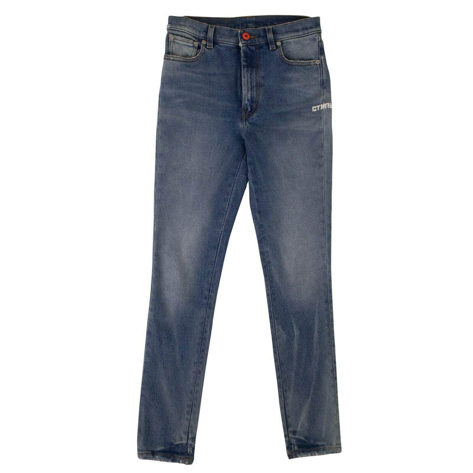 Heron Preston 250-500, couponcollection, gender-womens, heron-preston, main-clothing, size-26, womens-jeans 26 / 82NGG-HP-1244/26 Rinsed Skinny Jeans - Blue 82NGG-HP-1244/26 82NGG-HP-1244/26