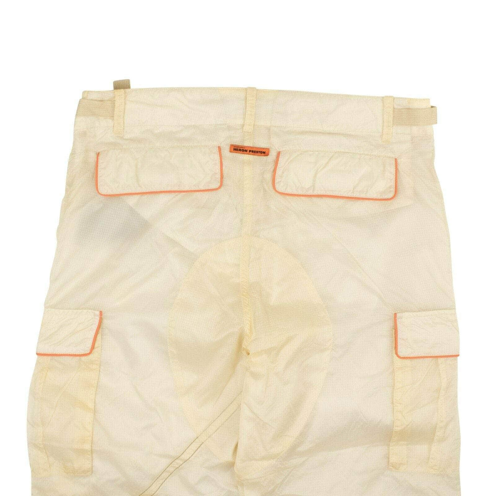 Beige Parachute Cargo Pants - GBNY