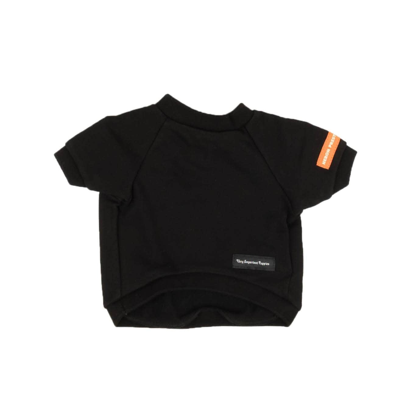 Heron Preston 95-HRP-1005/L NWT HERON PRESTON Black NASA Dog Crewneck T-Shirt Size L $370 95-HRP-1005/L