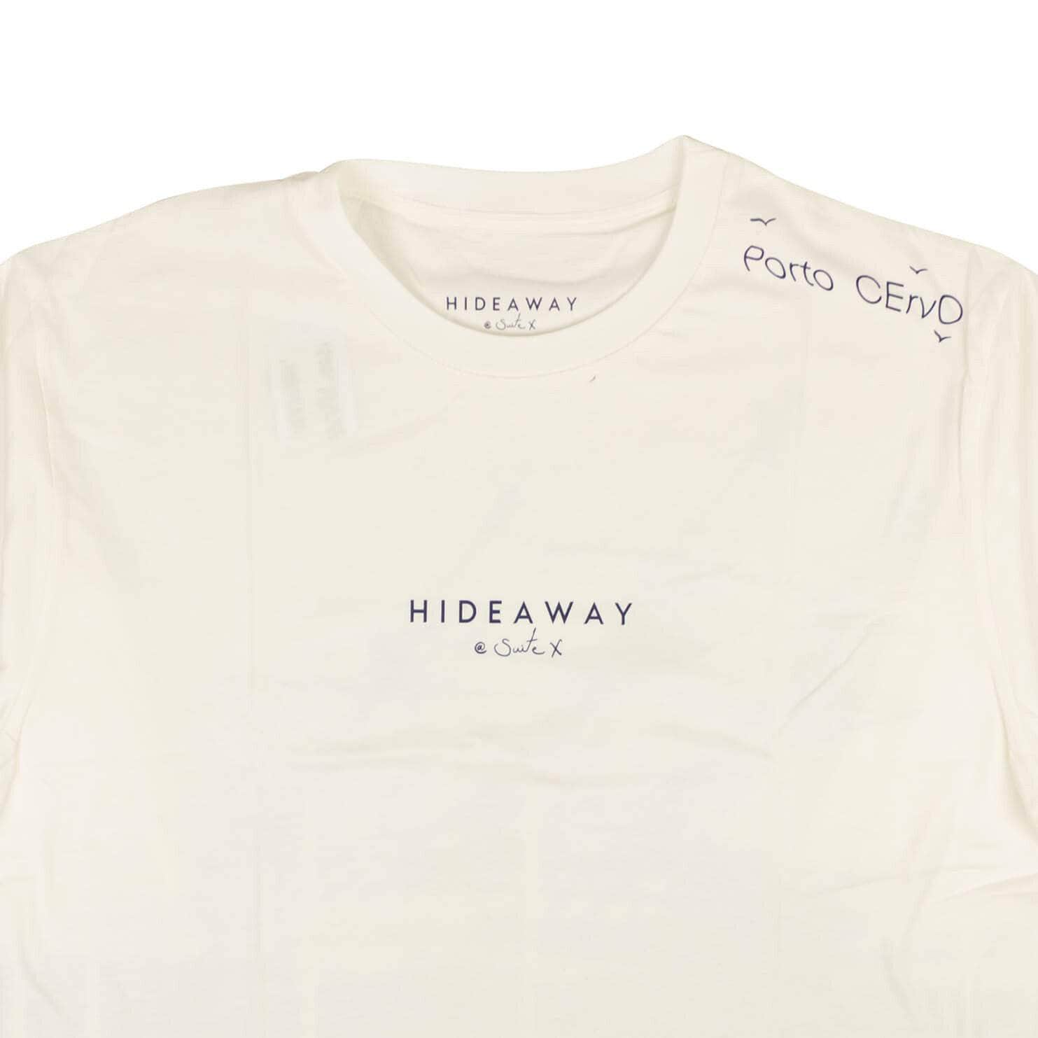 HIDEAWAY channelenable-all, chicmi, couponcollection, gender-mens, hideaway, main-clothing, mens-shoes, size-os, under-250 OS White Porto Cervo Long Sleeve T-Shirt 87AB-HW-1004 87AB-HW-1004