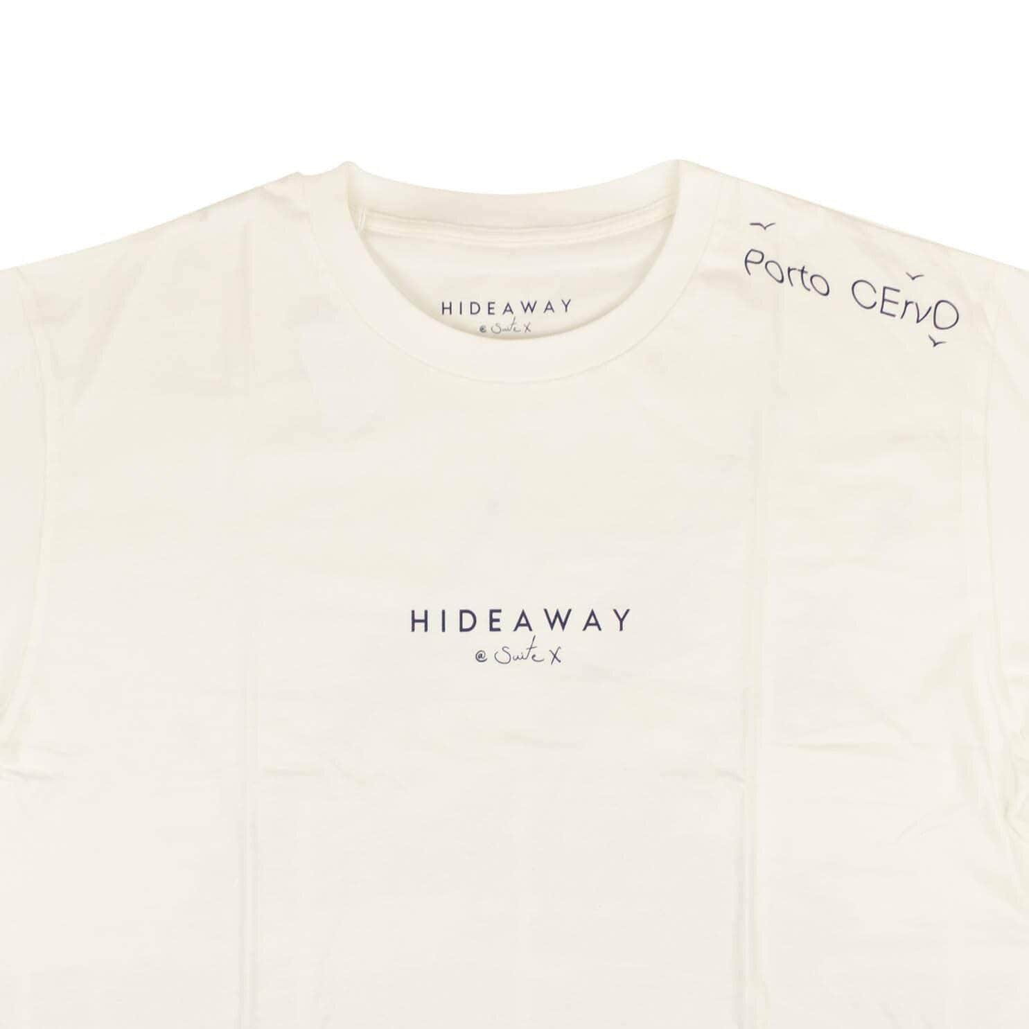 HIDEAWAY channelenable-all, chicmi, couponcollection, gender-mens, main-clothing, shop375 White Porto Cervo Logo Short Sleeve T-Shirt