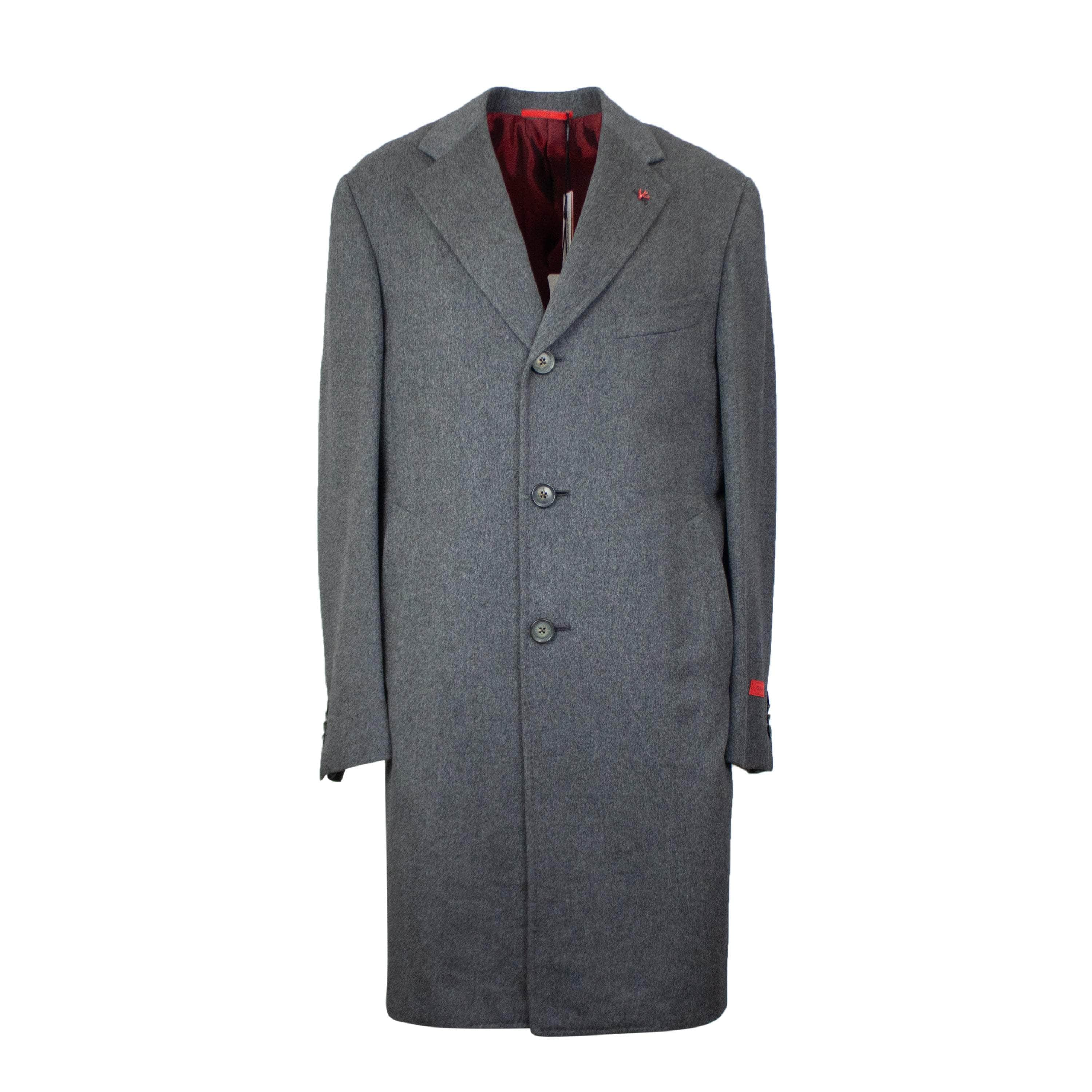 Isaia ISA-XTPS-0005/50 ISA-XTPS-0005/50 ISA0005021 GREY Isaia PEAK LAPEL WITH BACK VENT Size 50 ISA-XTPS-0005/50