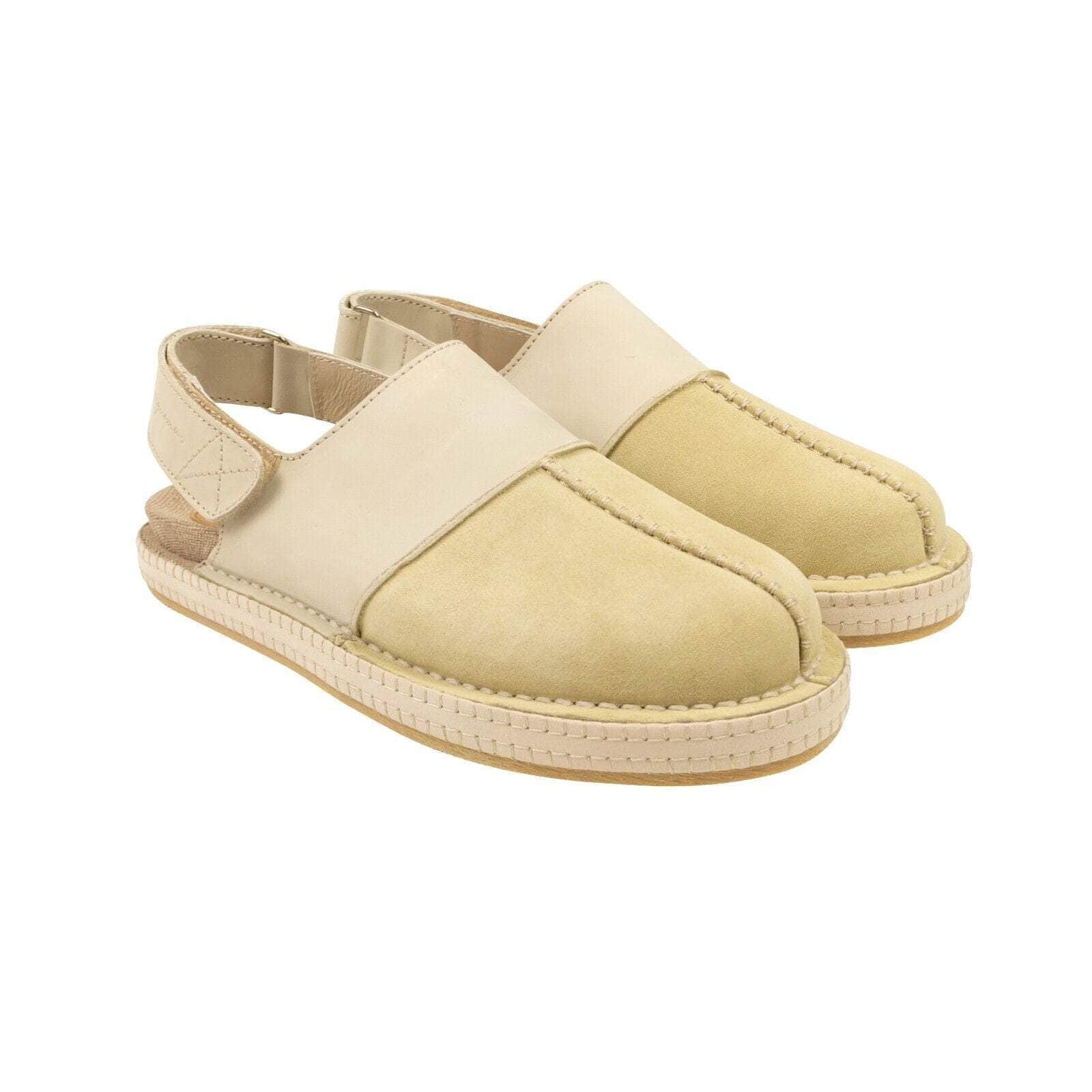 Jacquemus 250-500, channelenable-all, chicmi, couponcollection, gender-mens, main-shoes, mens-loafers-slip-ons, mens-shoes, size-40 40 Cream Slingback Les Mules Ble Slippers 95-JQM-2005/40 95-JQM-2005/40