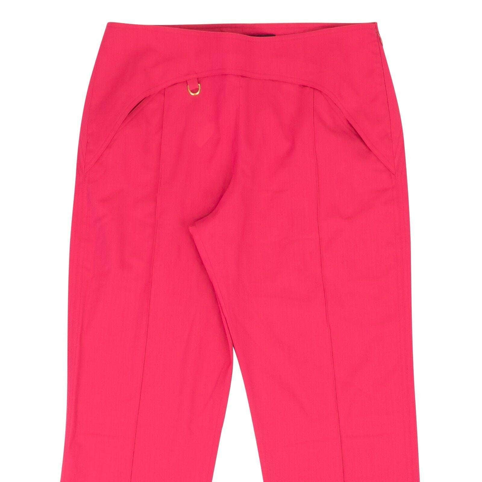Jacquemus 500-750, channelenable-all, chicmi, couponcollection, gender-womens, main-clothing, size-40, womens-straight-pants 40 Pink Wool Le Pantalon Draio Pants 95-JQM-1038/40 95-JQM-1038/40
