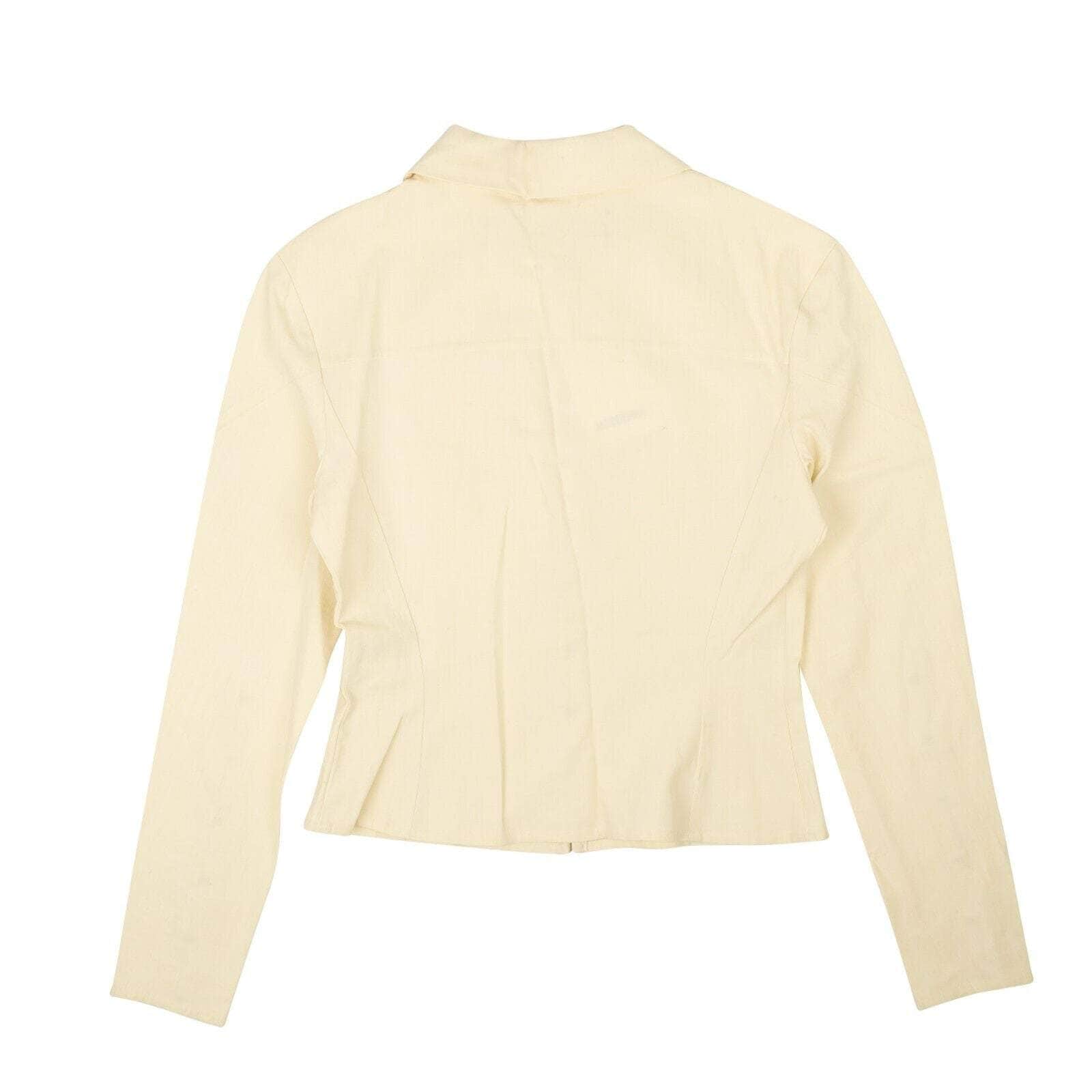 Jacquemus 500-750, channelenable-all, chicmi, couponcollection, gender-womens, main-clothing, size-42, womens-blouses 42 White La Chemise Obiou Clasp Shirt 95-JQM-1034/42 95-JQM-1034/42