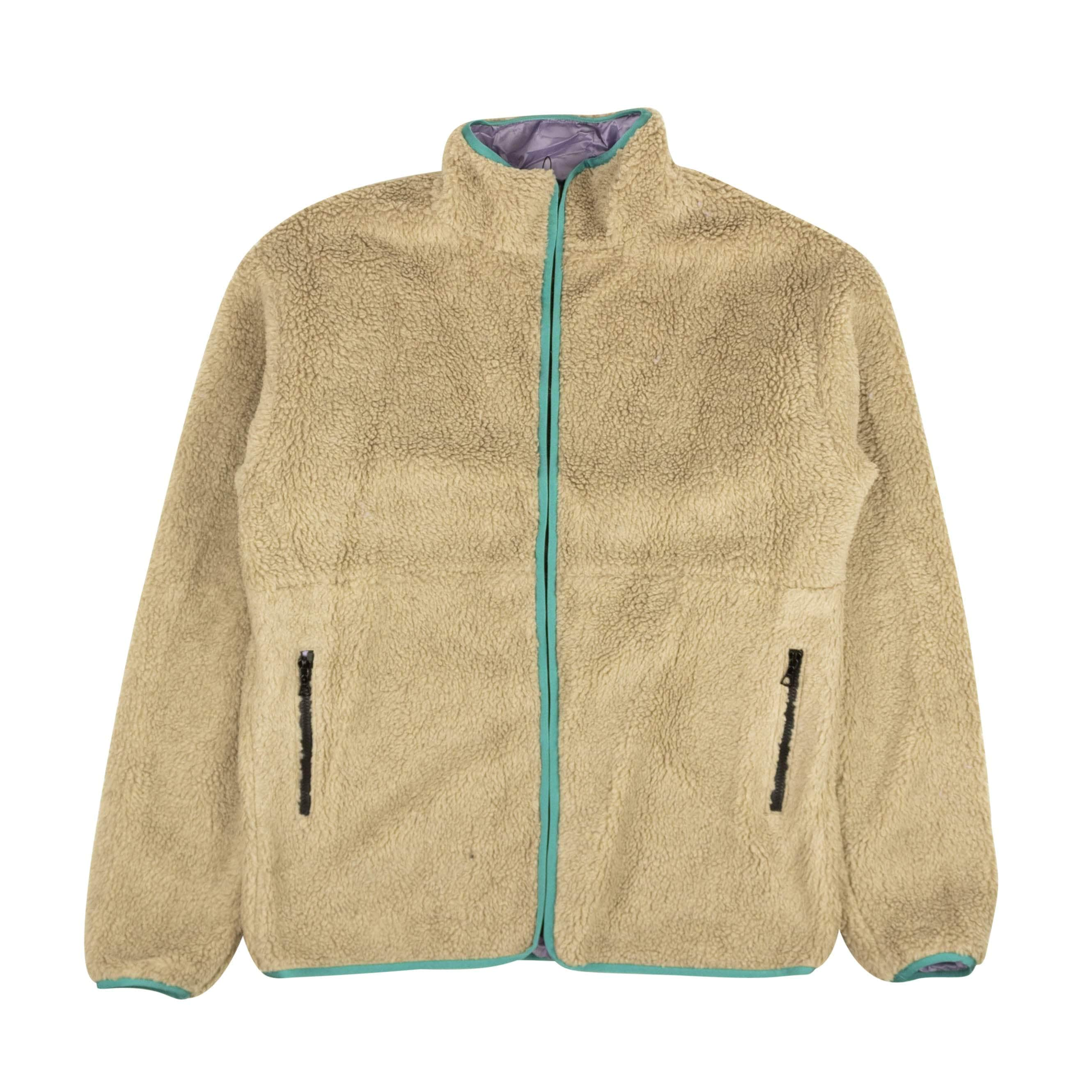 John Elliott 95-JEL-0047/3 NWT JOHN ELLIOTT Tan Abstract Reversible Polar Fleece Jacket Size 3 $698 95-JEL-0047/3