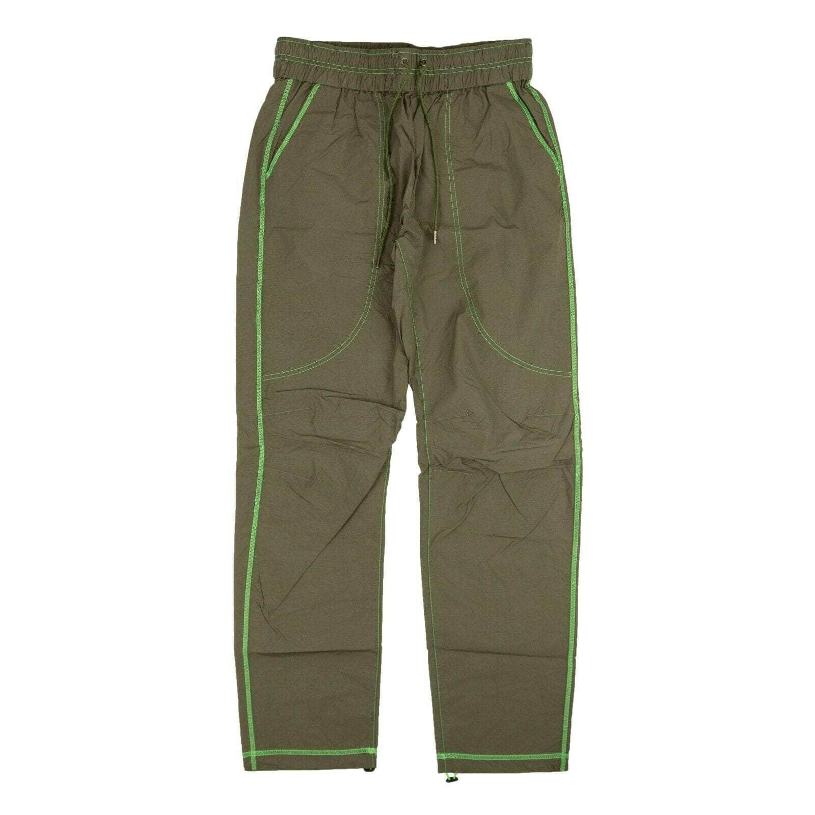 John Elliott 95-JEL-1085/S NWT JOHN ELLIOTT Olive X Neon Green Man Casual Pants Size S $328 95-JEL-1085/S