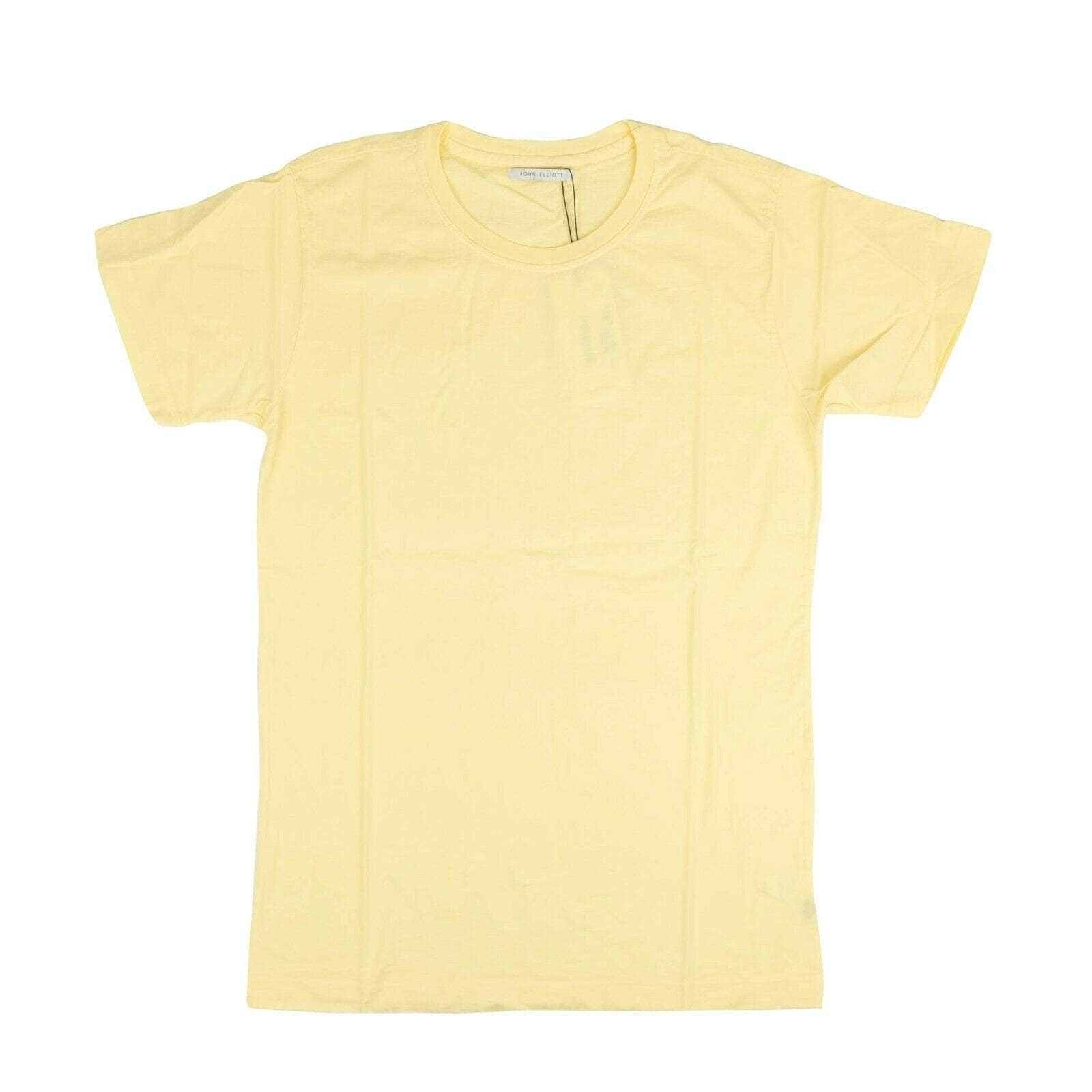 John Elliott 95-JEL-1144/1 NWT JOHN ELLIOTT Pollen Yellow Short Sleeve T-Shirt Size 1 $78 95-JEL-1144/1