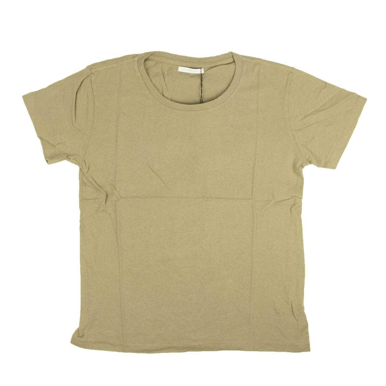 John Elliott 95-JEL-1173/2 NWT JOHN ELLIOTT Sand Green Jersey Relaxed T-Shirt Size 2 $118 95-JEL-1173/2