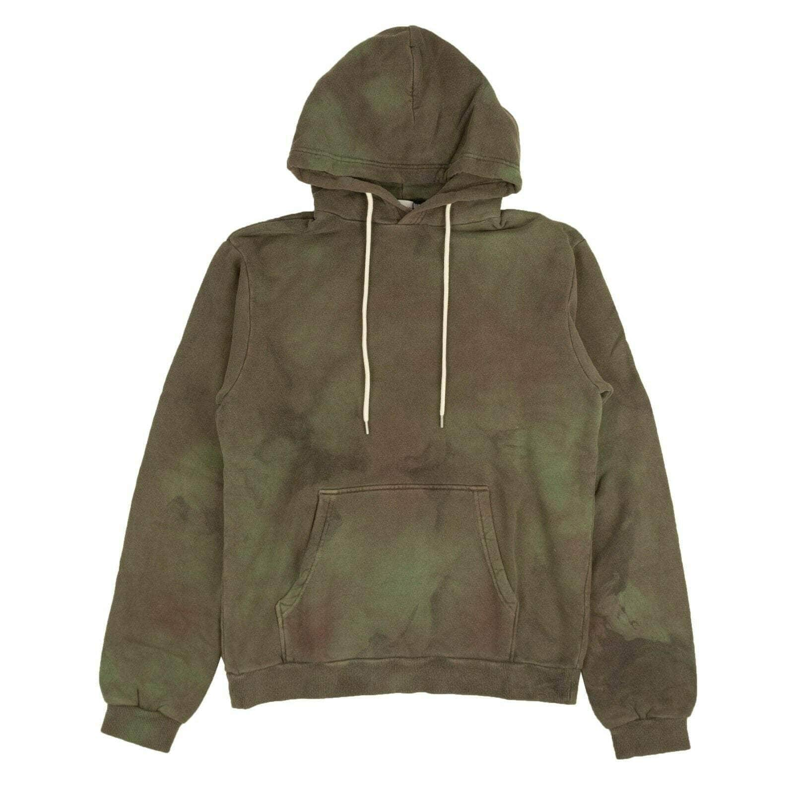 John Elliott 95-JEL-1199/1 NWT JOHN ELLIOTT Steelhead Green Marble Dye Beach Hoodie Size 1 $398 95-JEL-1199/1