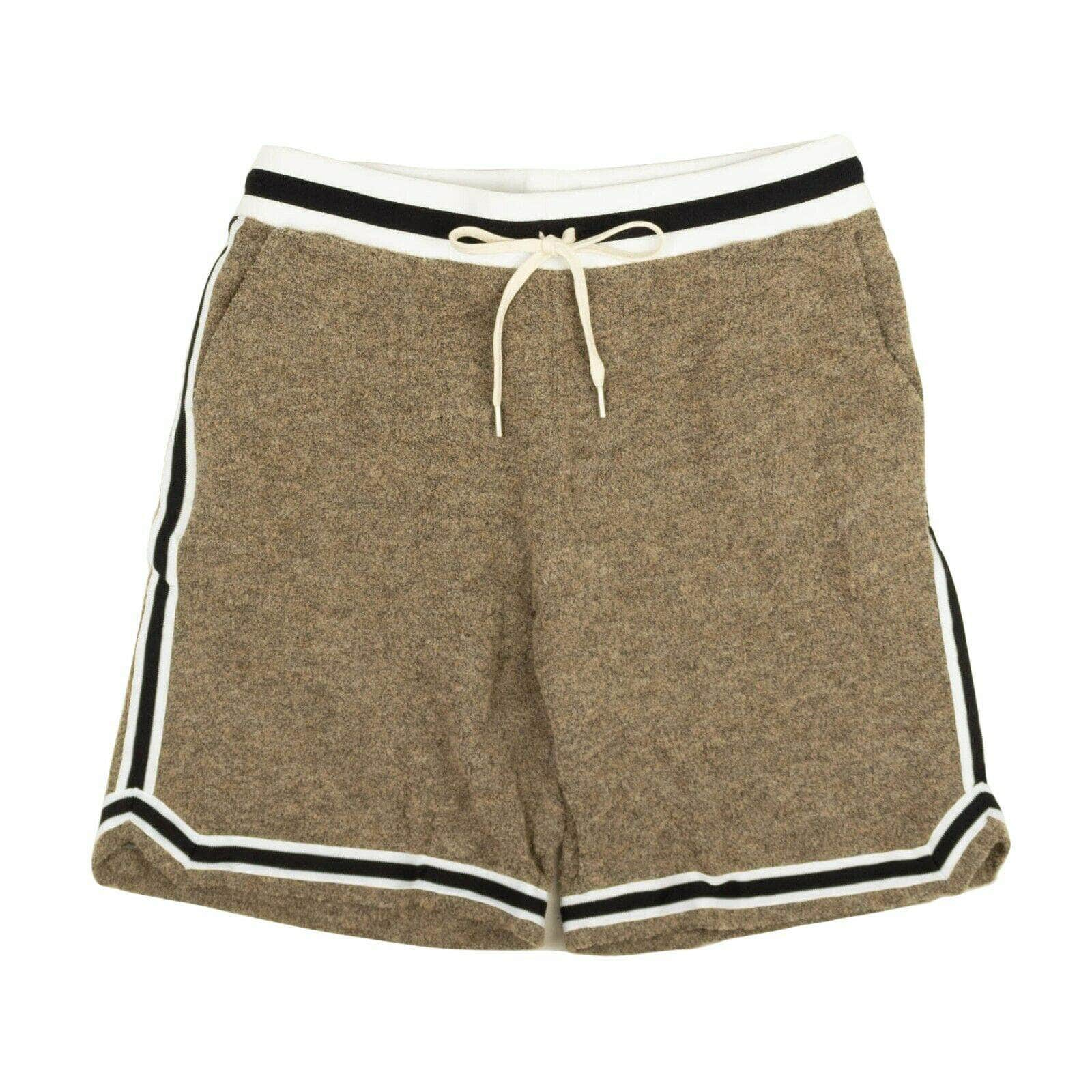 John Elliott 95-JEL-1205/2 NWT JOHN ELLIOTT Canyon Brown Drawstring Boucle Game Shorts Size 2 $348 95-JEL-1205/2