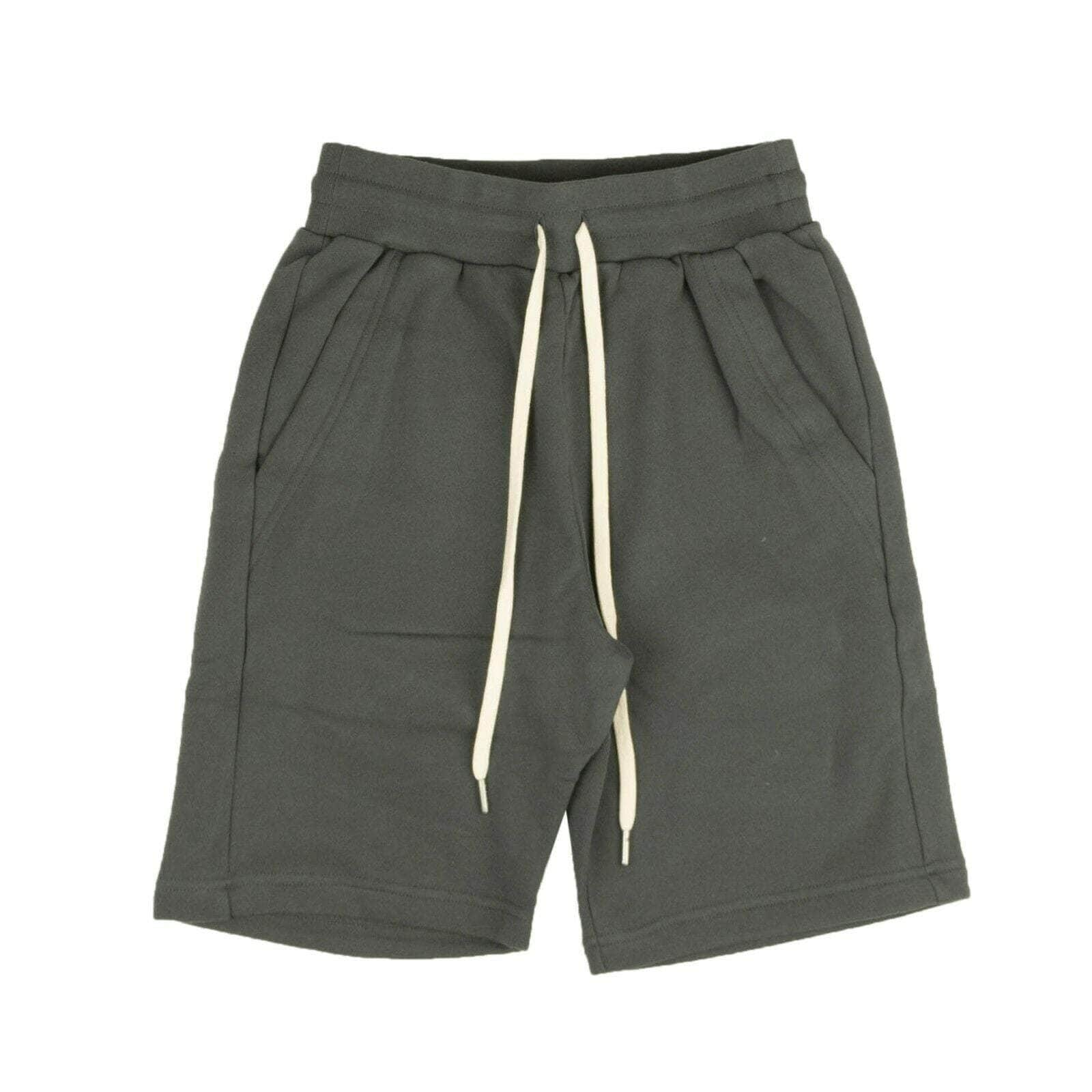 John Elliott 95-JEL-1211/1 NWT JOHN ELLIOTT Carbon Grey Crimson Shorts Size 1 $188 95-JEL-1211/1