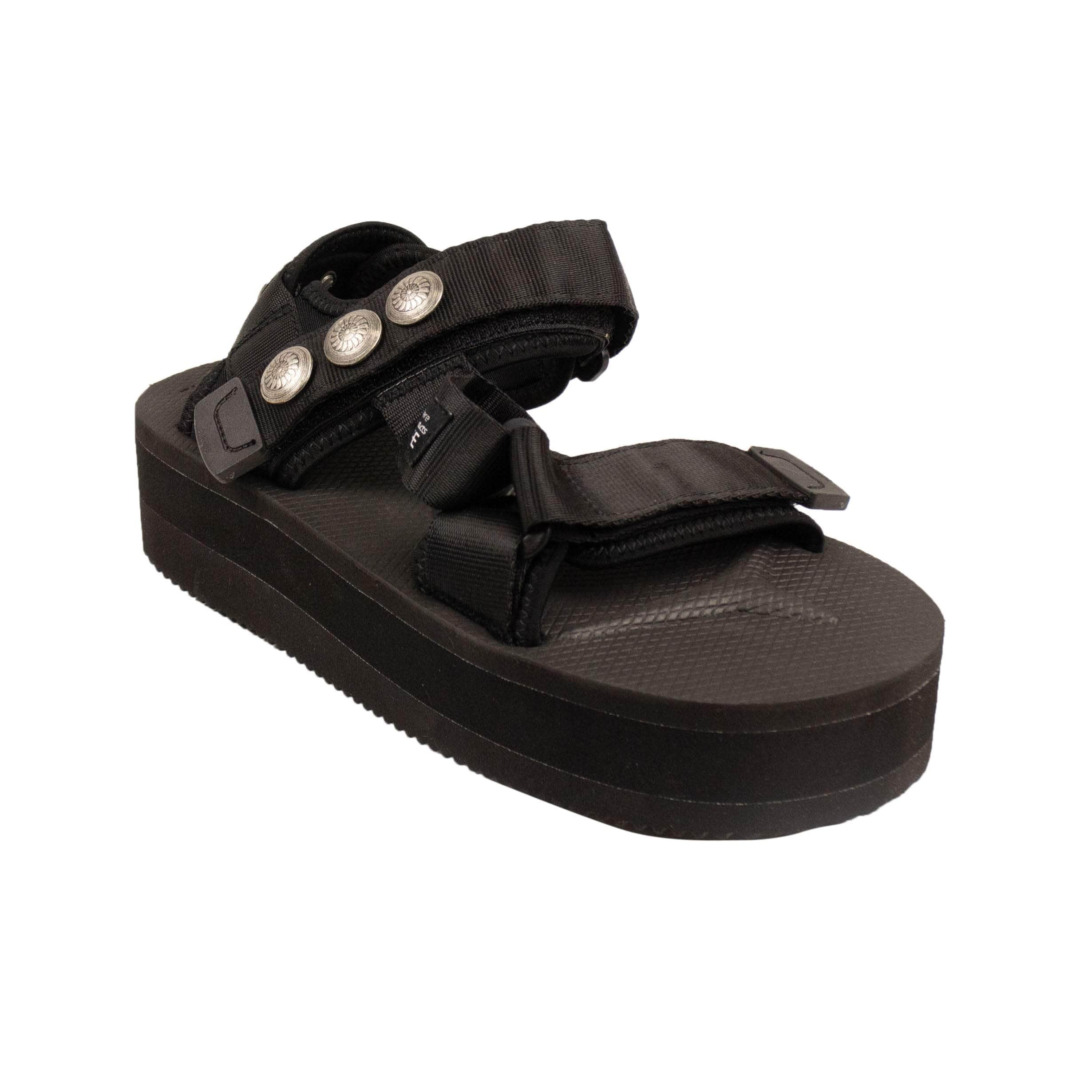 John Elliott 95-JEL-2005/5 NIB JOHN ELLIOTT X Blackmeans X Suicoke Black Yucca Sandals Size 5/35 $298 95-JEL-2005/5