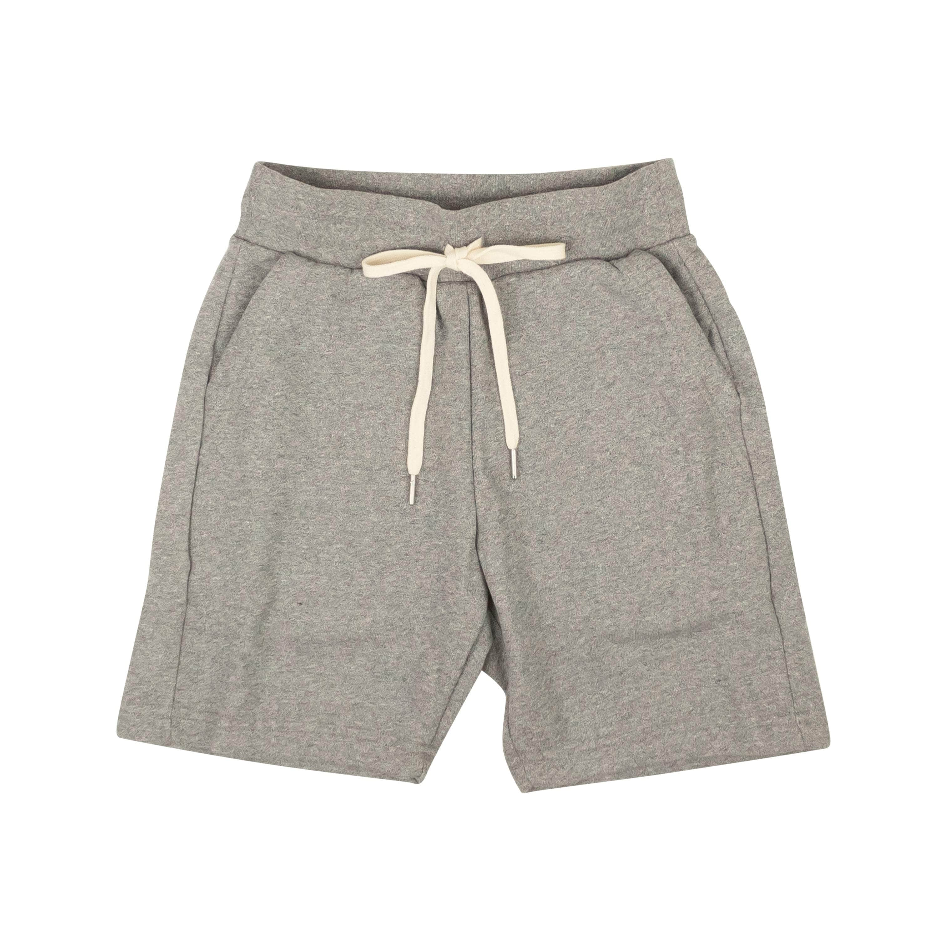 John Elliott JEL-XBTM-0013/0 NWT JOHN ELLIOTT Heather Grey Crimson Sweat Shorts Size 0 $190 JEL-XBTM-0013/0