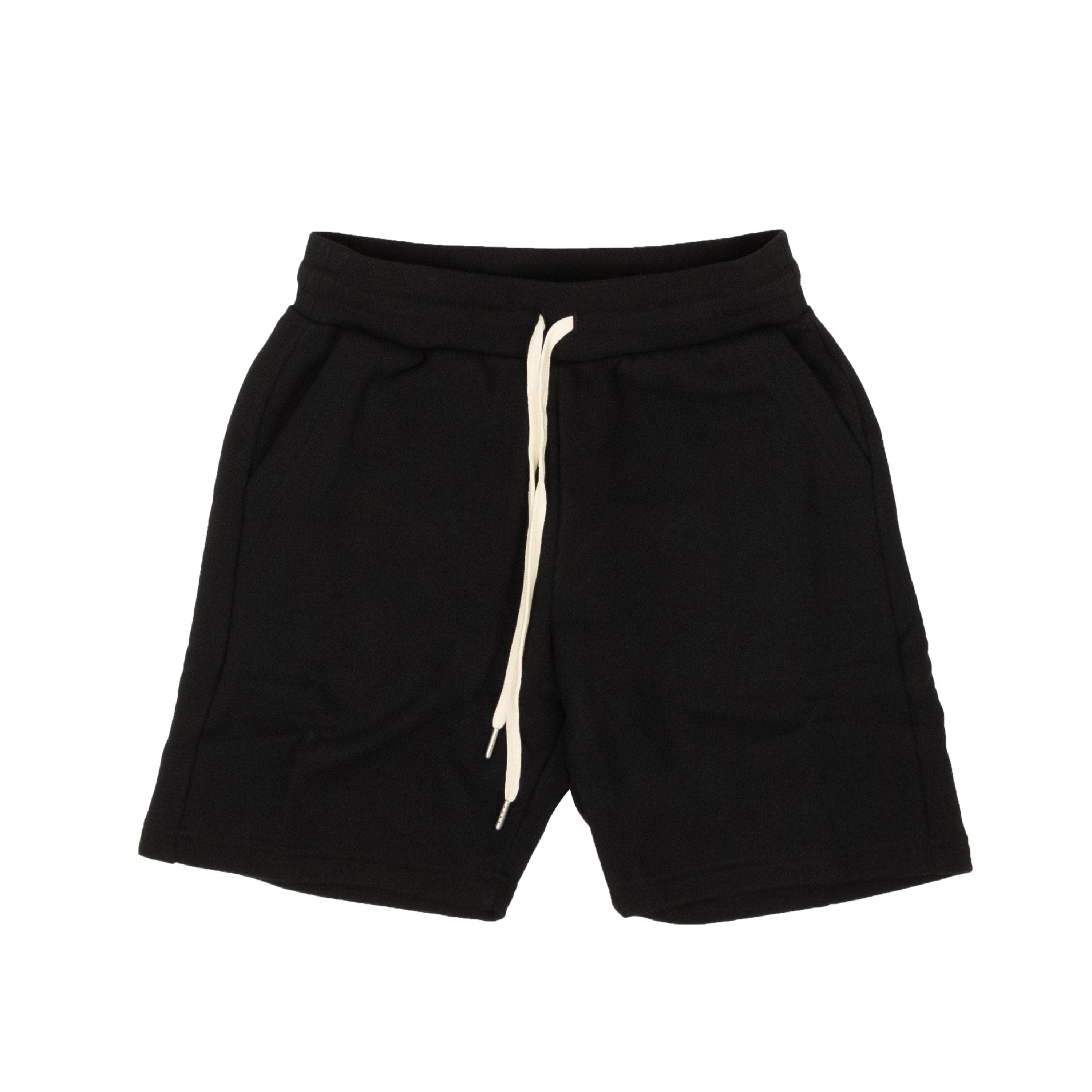 John Elliott JEL-XBTM-0019/1 NWT JOHN ELLIOTT Black Crimson Sweat Shorts Size 1 $190 JEL-XBTM-0019/1