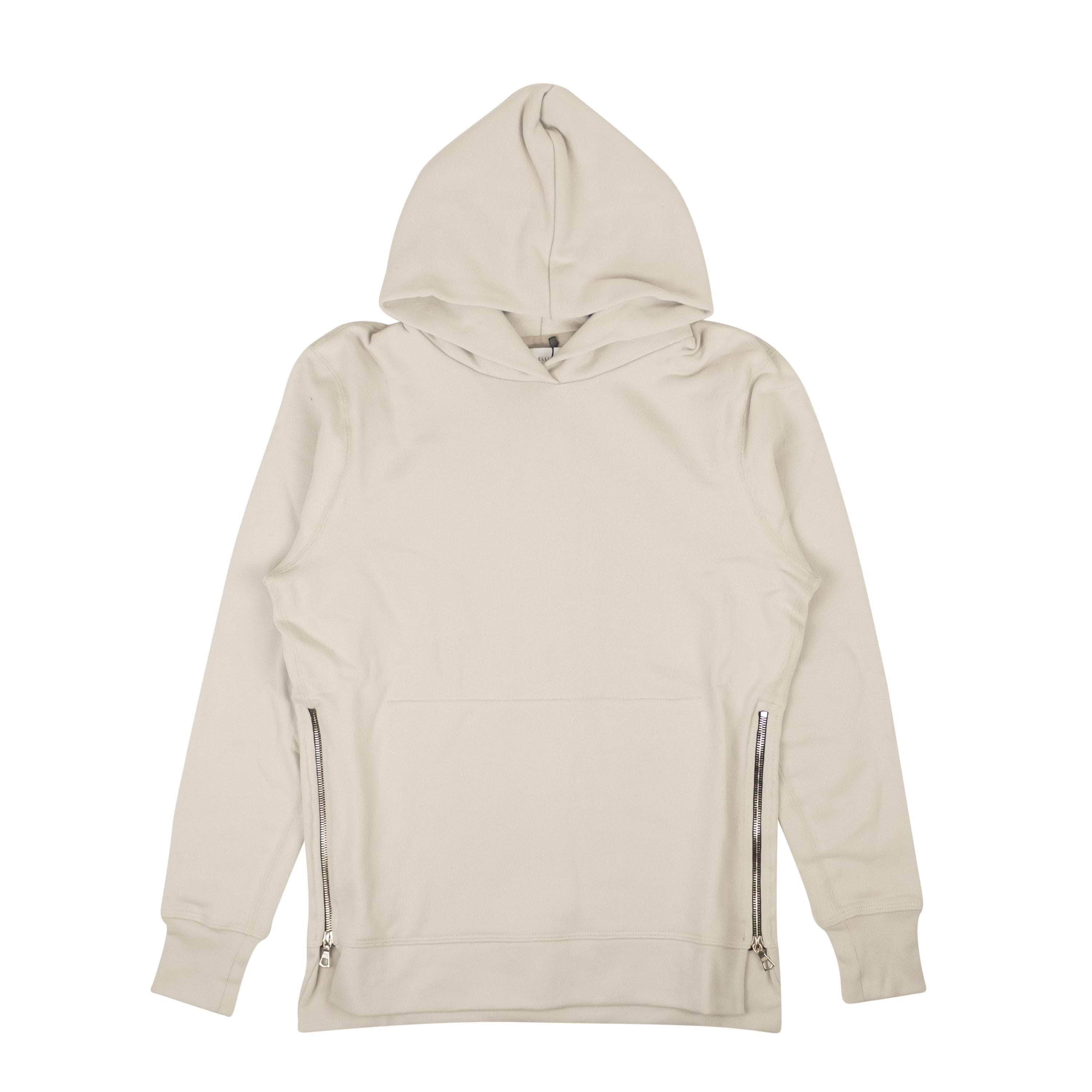 John Elliott JEL-XHDS-0001/1 NWT JOHN ELLIOTT Grey Cotton Hooded Villain Sweatshirt Size 1 $270 JEL-XHDS-0001/1