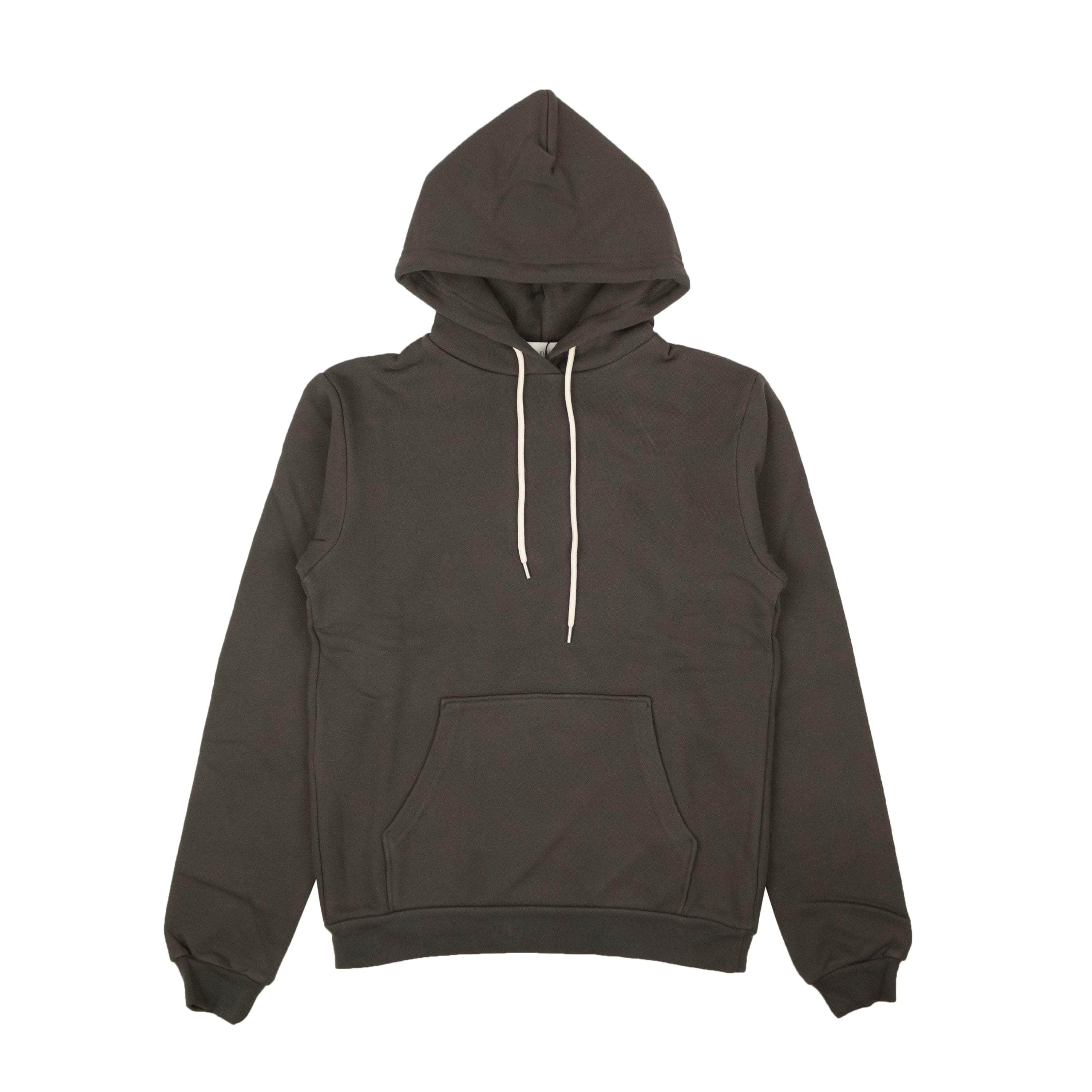 John Elliott JEL-XHDS-0002/1 NWT JOHN ELLIOTT Charcoal Grey Cotton Beach Hooded Sweatshirt Size 1 $198 JEL-XHDS-0002/1