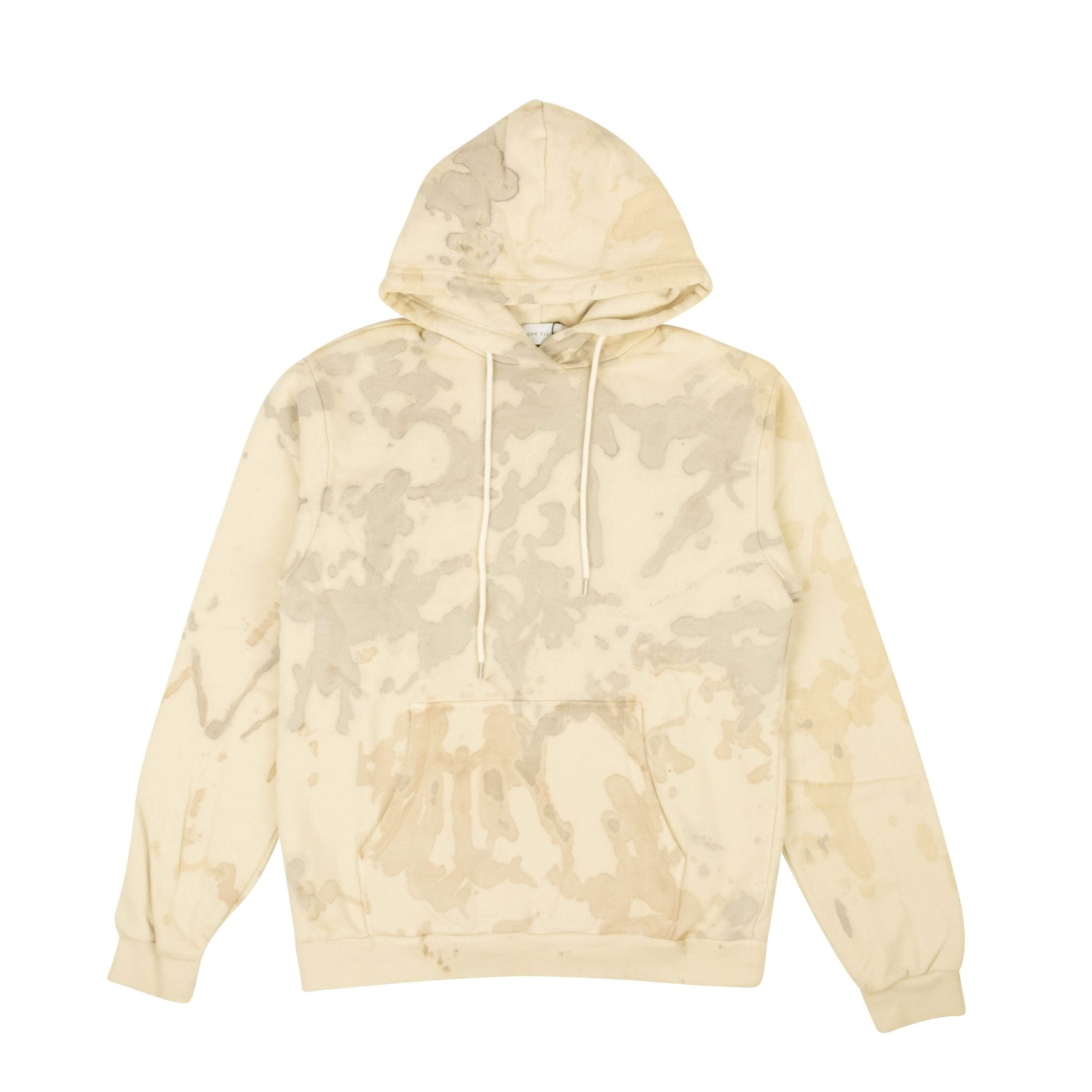 John Elliott JEL-XHDS-0009/1 NWT JOHN ELLIOTT Fossil Beige CottonBeach Hoodie Size 1 $480 JEL-XHDS-0009/1