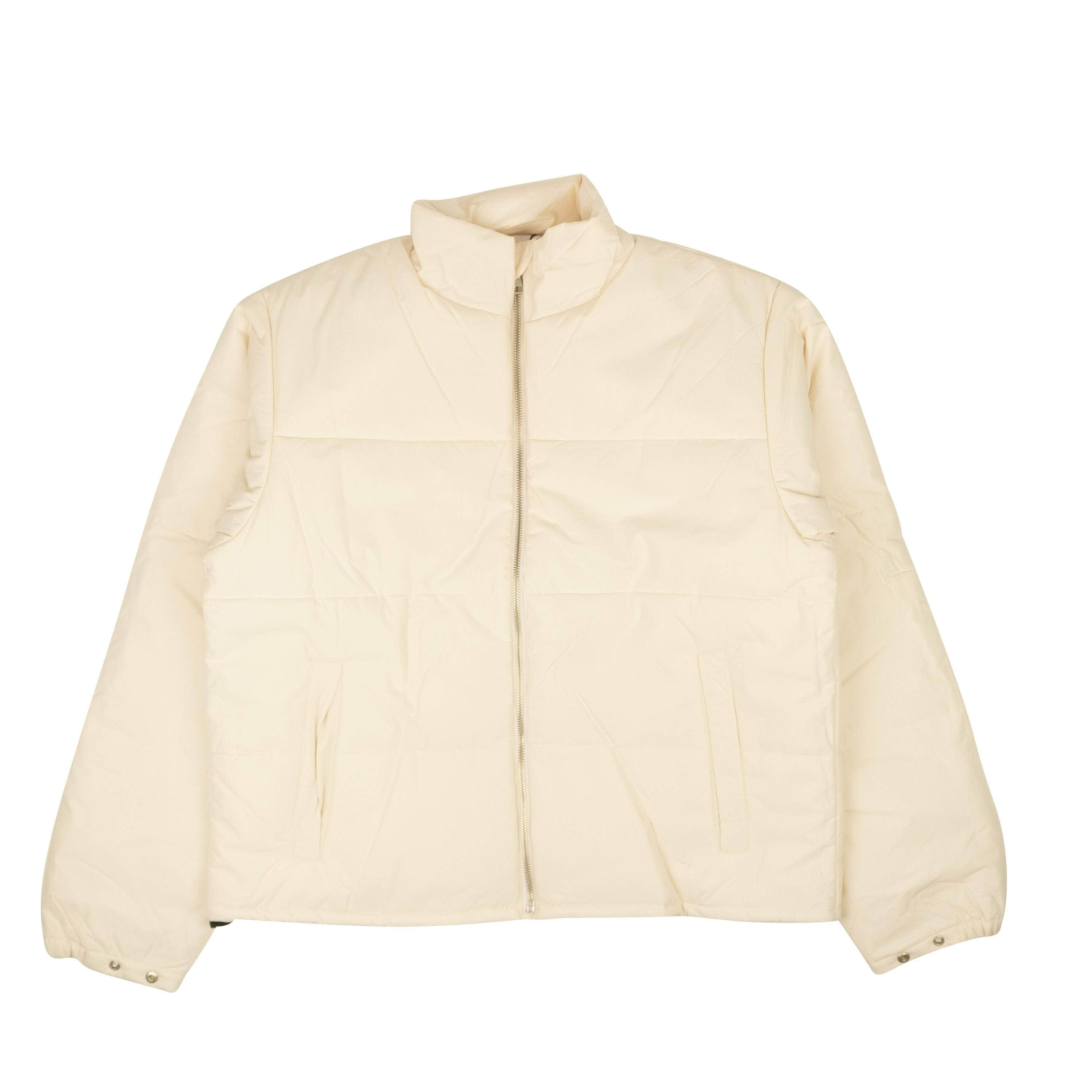 John Elliott JEL-XOTW-0005/3 NWT JOHN ELLIOTT Cream Ceramic Pico Quilted Puffer Jacket Size 3 $890 JEL-XOTW-0005/3