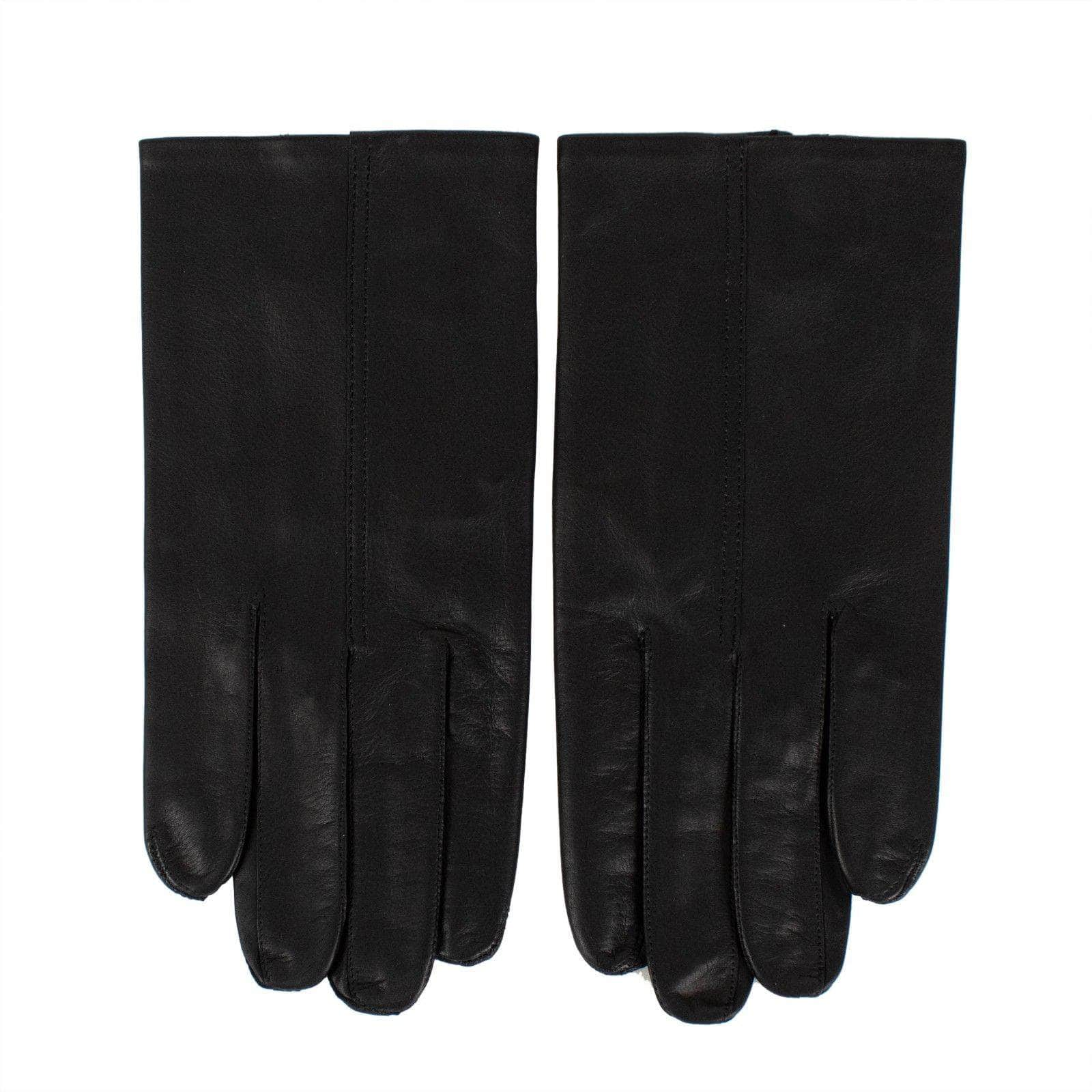 John Lobb 54LE-1516/10 NWT JOHN LOBB Black Calfskin Leather Gloves Size 10/XL $495 54LE-1516/10