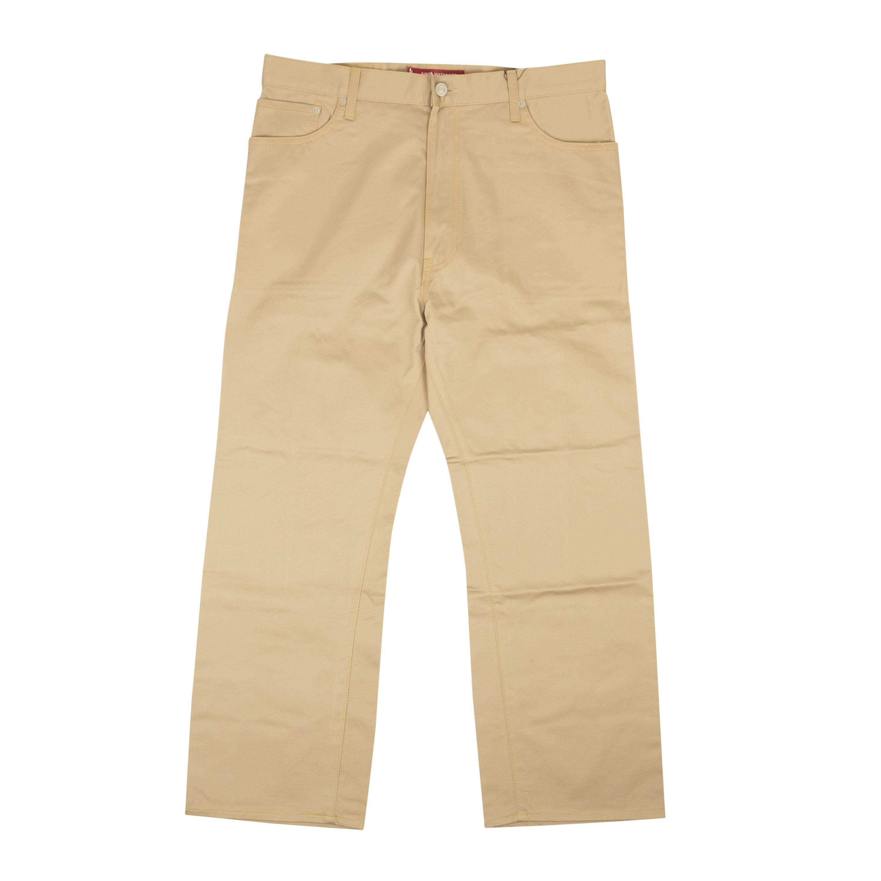 Junya Watanabe 250-500, channelenable-all, chicmi, couponcollection, gender-mens, junya-watanabe, main-clothing, mens-chinos-khakis, mens-shoes, size-m x Levis Beige Cotton Chino Pants