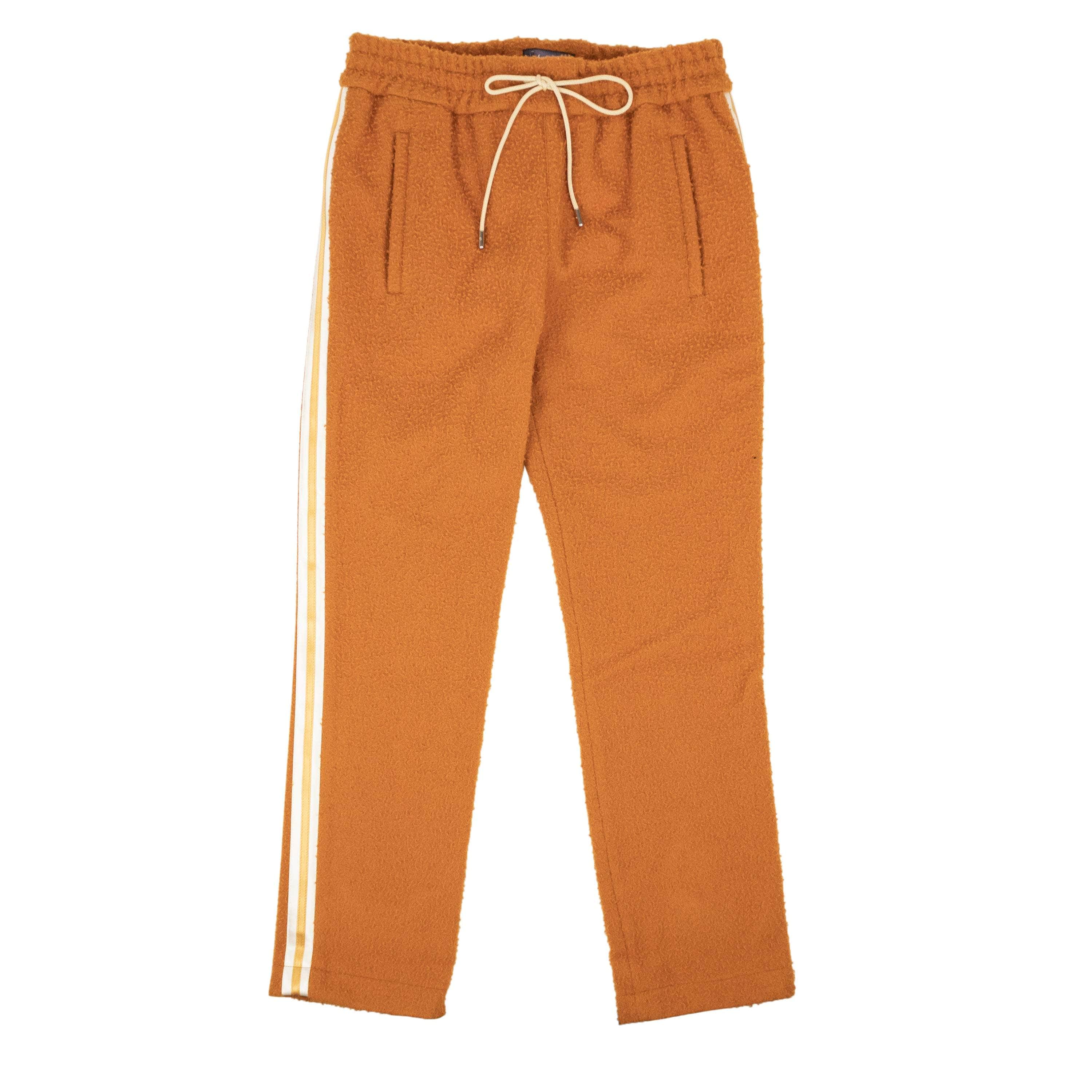 Just Don 500-750, channelenable-all, chicmi, couponcollection, gender-mens, just-don, main-clothing, mens-shoes, mens-track-pants, size-m M Burnt Orange Terry Wool Track Pants JSD-XBTM-0004/M JSD-XBTM-0004/M