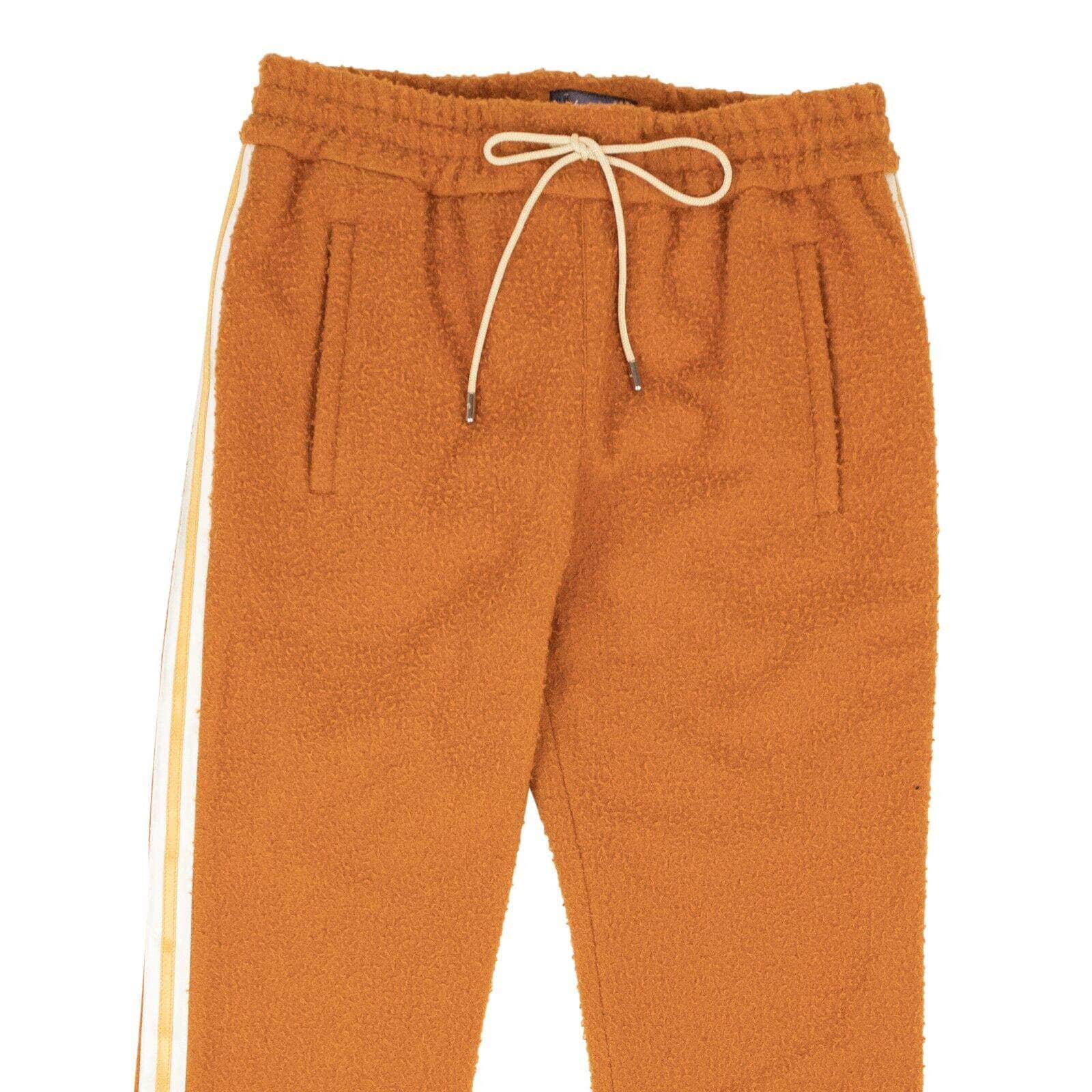 Just Don 500-750, channelenable-all, chicmi, couponcollection, gender-mens, just-don, main-clothing, mens-shoes, mens-track-pants, size-m M Burnt Orange Terry Wool Track Pants JSD-XBTM-0004/M JSD-XBTM-0004/M