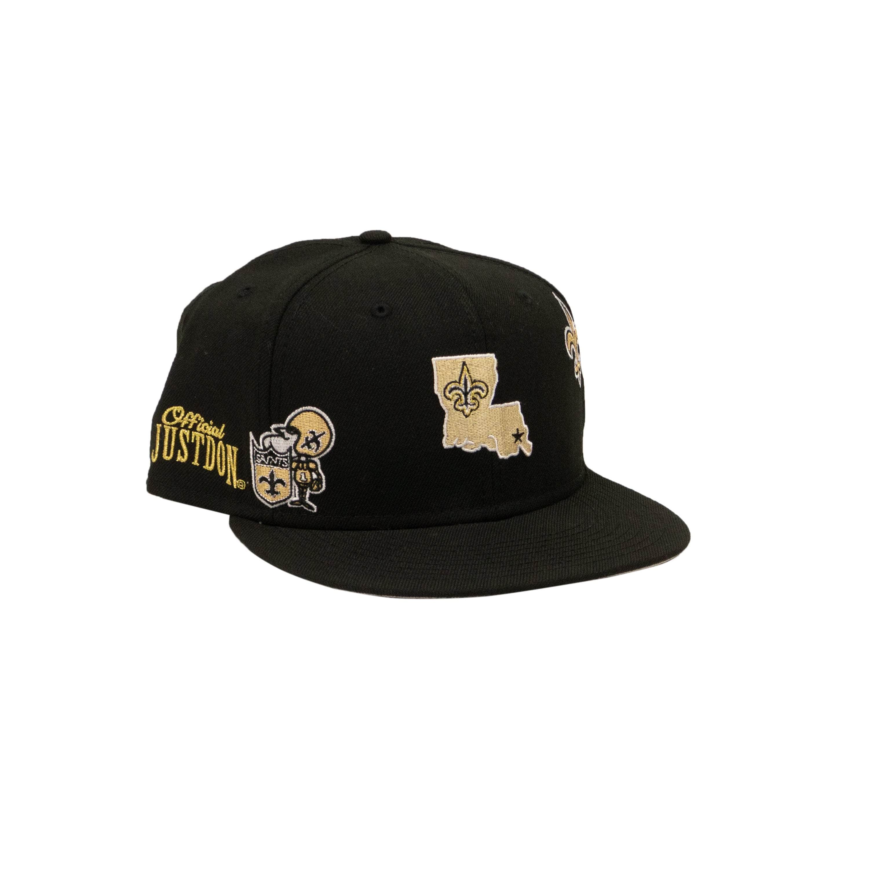 Just Don channelenable-all, chicmi, couponcollection, gender-mens, just-don, main-accessories, mens-shoes, size-7_3-4, under-250 7_3-4 Black 59 Fiffty New Orleans Saints Cap JSD-XACC-0001/7_3-4 JSD-XACC-0001/7_3-4
