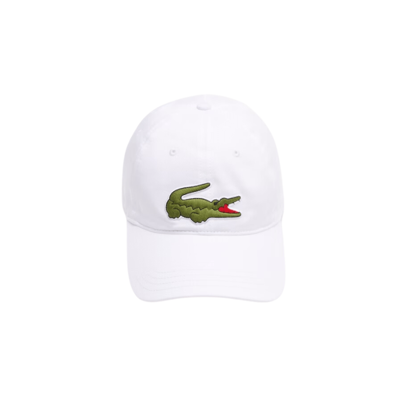 Lacoste Apparel AC Lacoste Unisex Adjustable Organic Cotton Twill Cap RK9871-001-CL.CL.ACAC