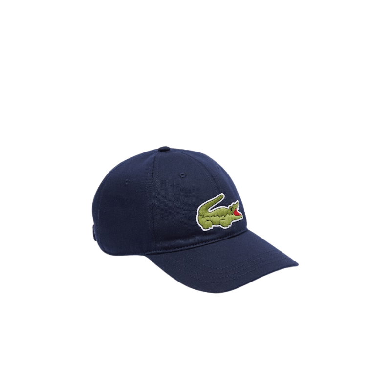 Lacoste Apparel AC Lacoste Unisex Adjustable Organic Cotton Twill Cap RK9871-166-CL.CL.ACAC