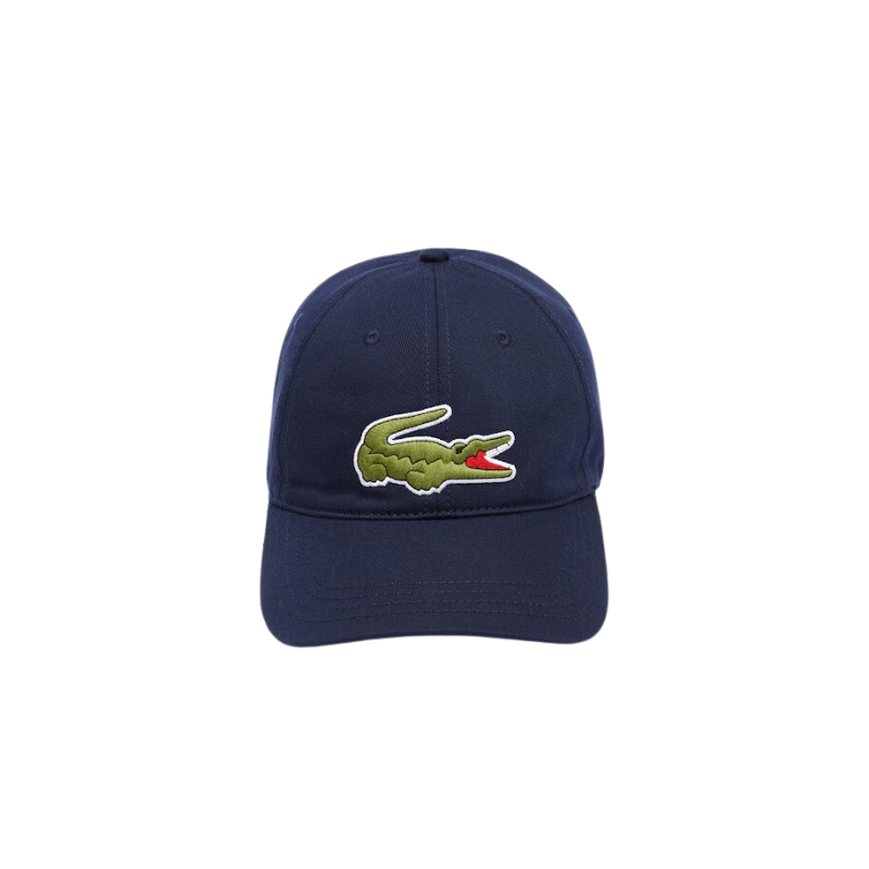 Lacoste Apparel AC Lacoste Unisex Adjustable Organic Cotton Twill Cap RK9871-166-CL.CL.ACAC