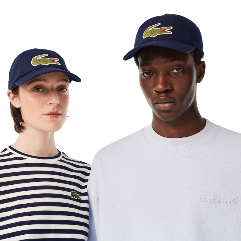 Lacoste Apparel AC Lacoste Unisex Adjustable Organic Cotton Twill Cap RK9871-166-CL.CL.ACAC