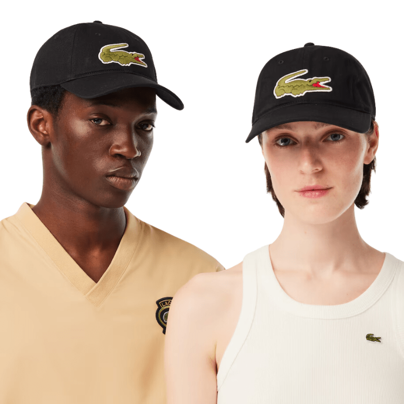 Lacoste Apparel AC Lacoste Unisex Adjustable Organic Cotton Twill Cap RK9871-166-CL.CL.ACAC