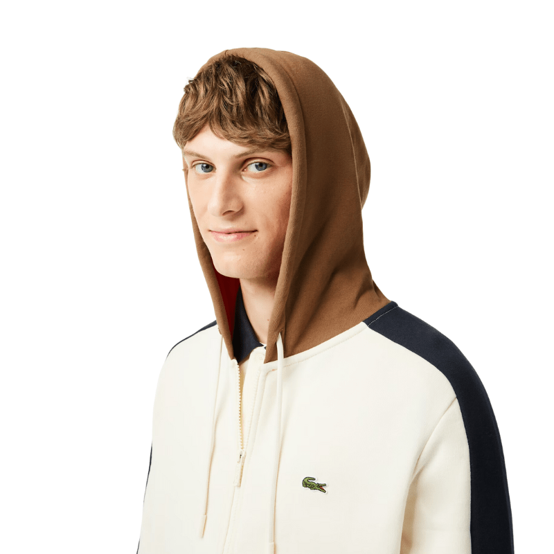 Lacoste color block 2024 hoodie