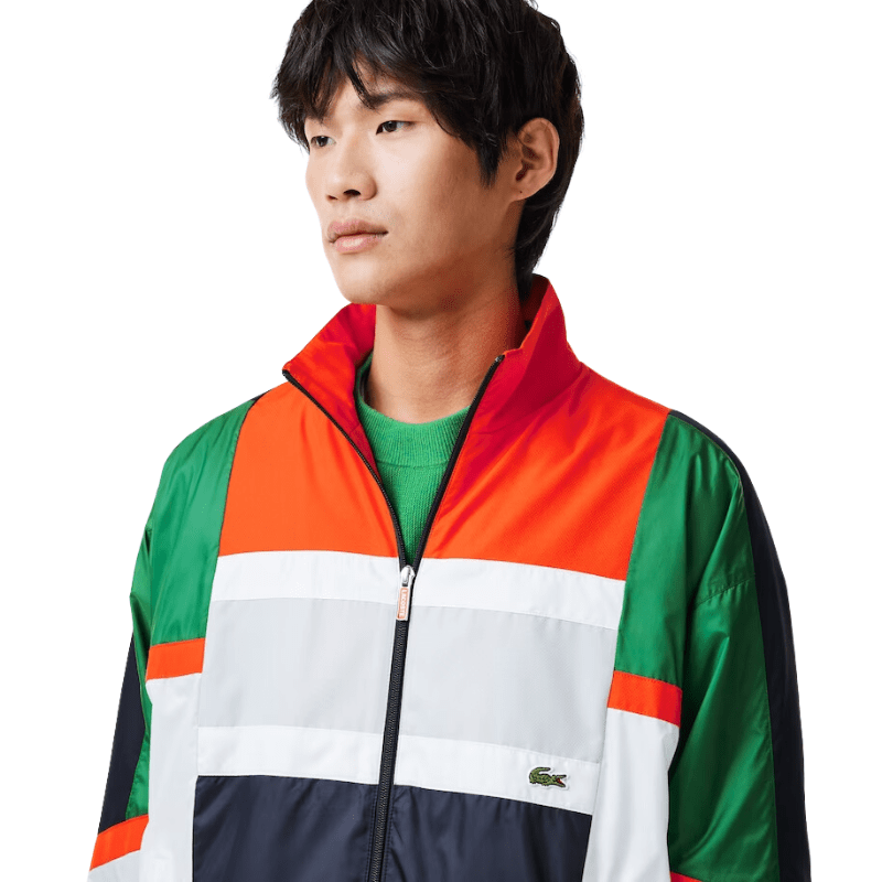 LACOSTE COLORBLOCK TRACK JACKET Men s