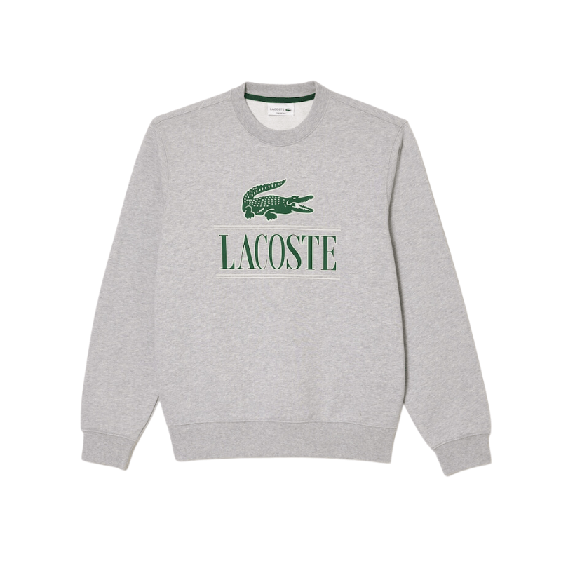 Lacoste Apparel Lacoste Cotton Fleece Branded Jogger Sweatshirt - Men's