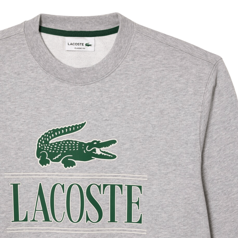 Lacoste Apparel Lacoste Cotton Fleece Branded Jogger Sweatshirt - Men's