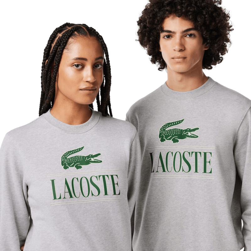 Lacoste Apparel Lacoste Cotton Fleece Branded Jogger Sweatshirt - Men's