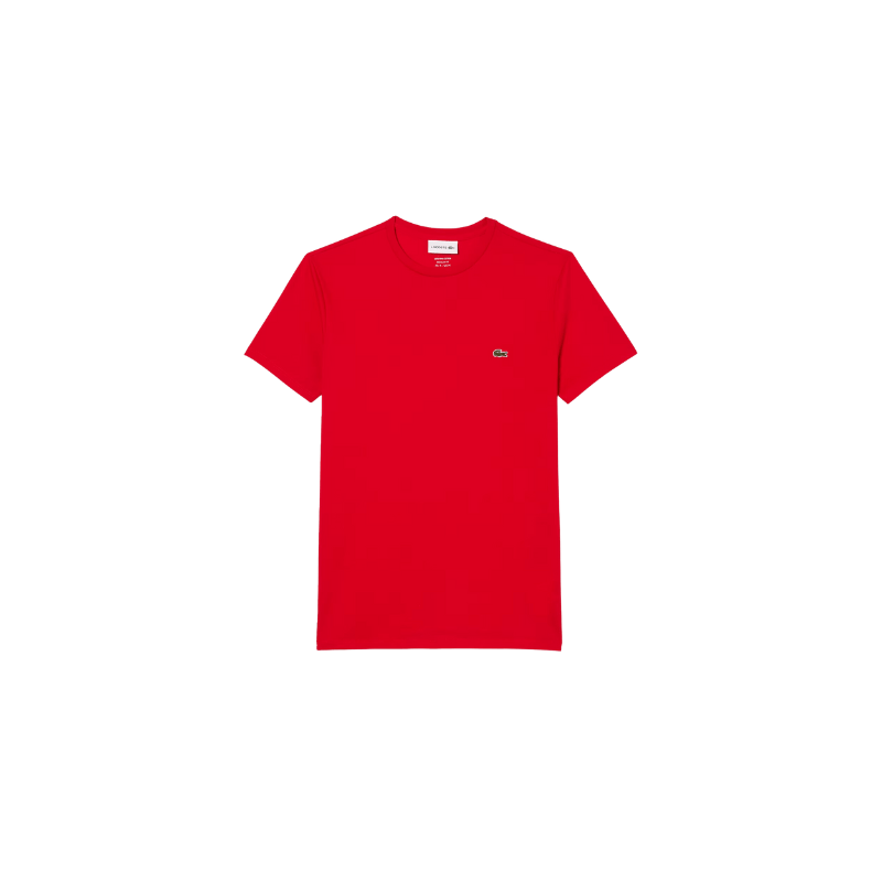 Lacoste Apparel Lacoste Crew Neck Pima Cotton Jersey T-Shirt-Men's