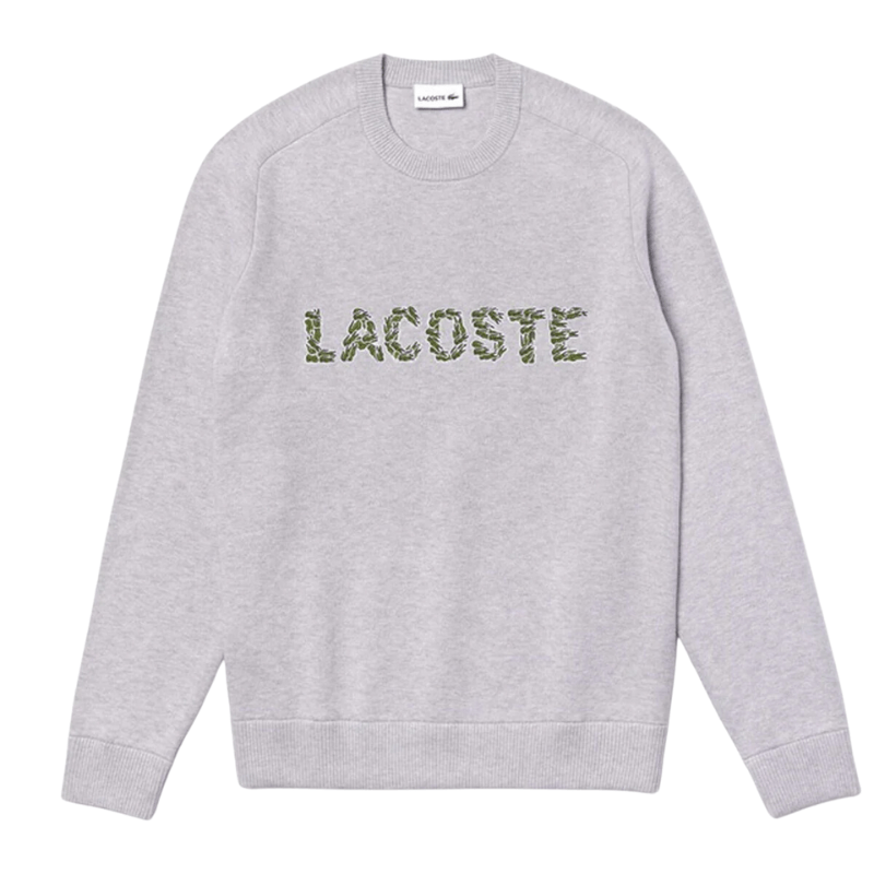 Lacoste Apparel Lacoste Croco magic Embroidery Wool Blend Sweater - Men's