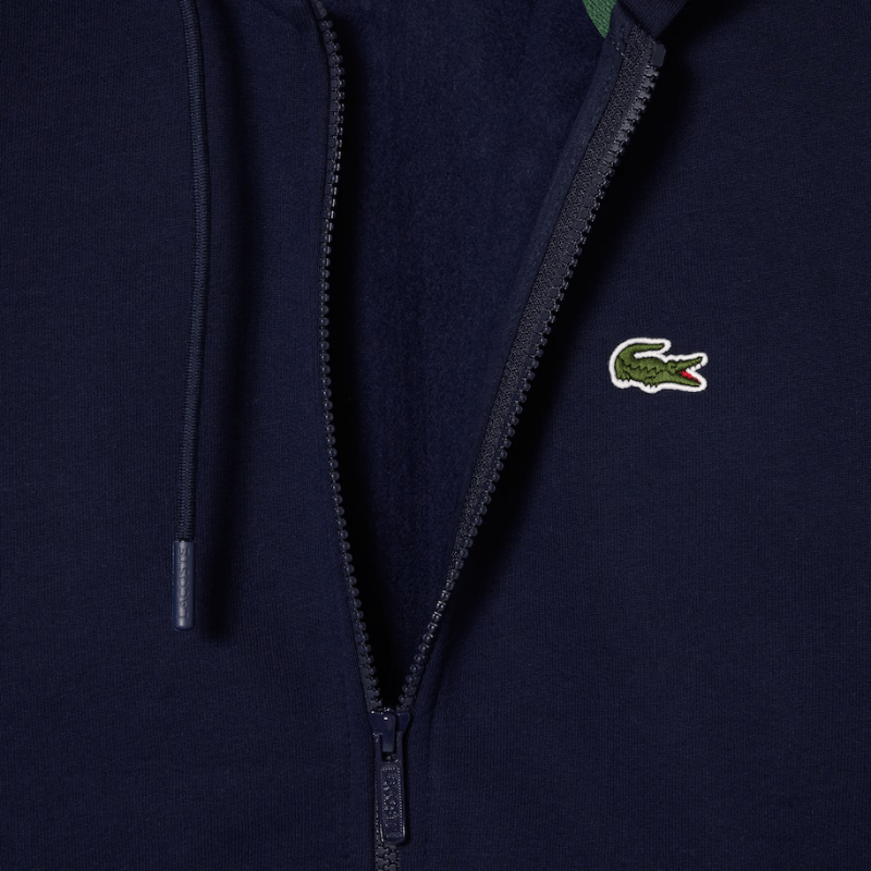 Lacoste Apparel Lacoste Fleece Zip-Up Hoodie - Men's