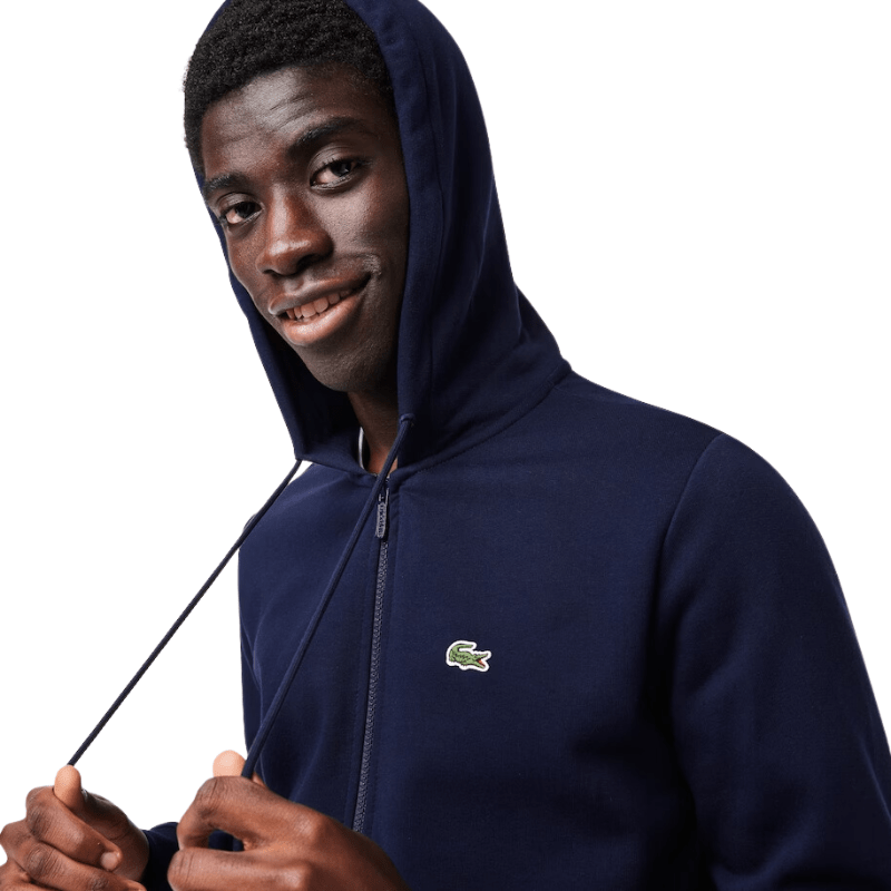 Lacoste zip up fleece online